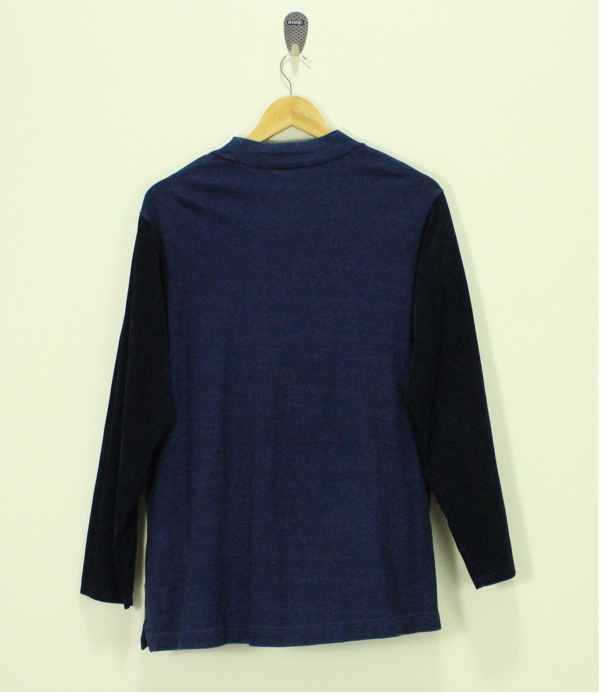 Hai Sporting Gear Issey Miyake HAI SPORTING GEAR T Shirt Long Sleeve Indigo Size US M / EU 48-50 / 2 - 2 Thumbnail