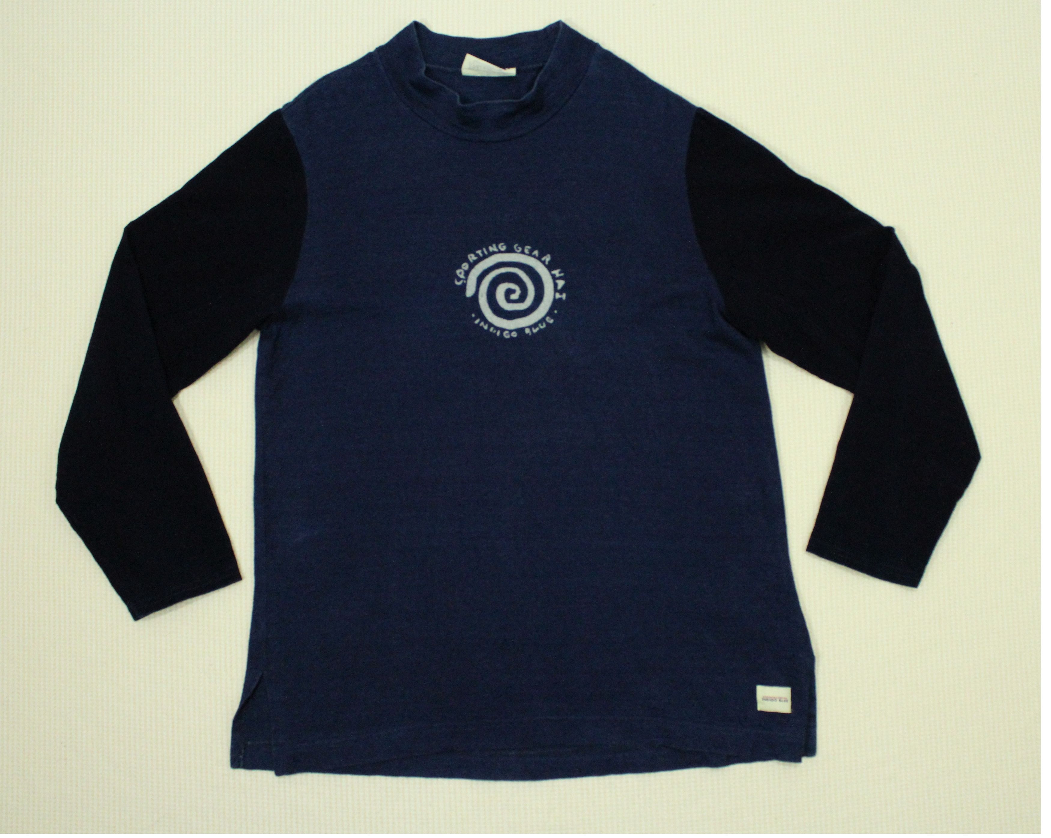 Hai Sporting Gear Issey Miyake HAI SPORTING GEAR T Shirt Long Sleeve Indigo Size US M / EU 48-50 / 2 - 3 Thumbnail