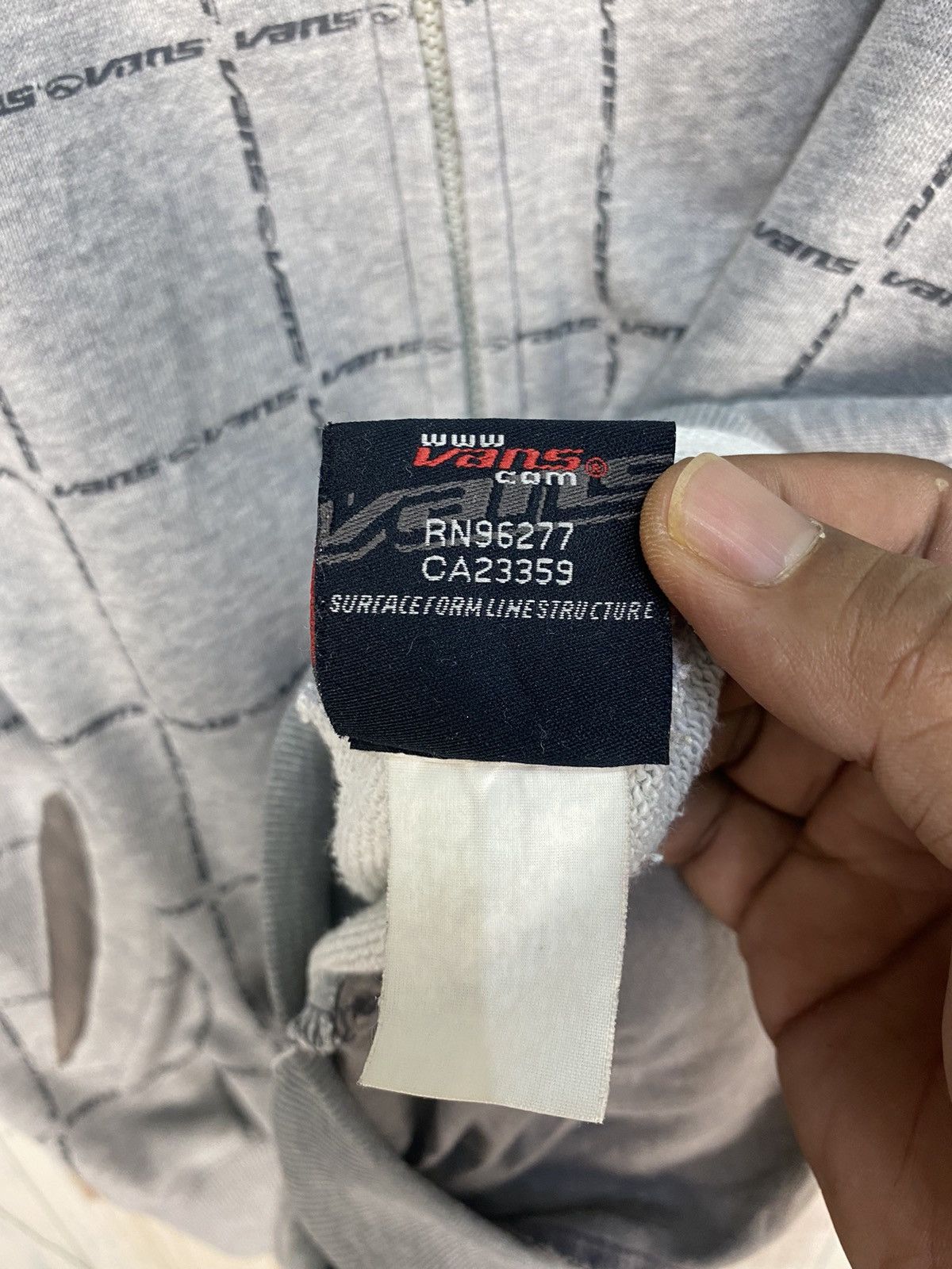Vans Vans Zipper Hoodie Size US M / EU 48-50 / 2 - 10 Thumbnail