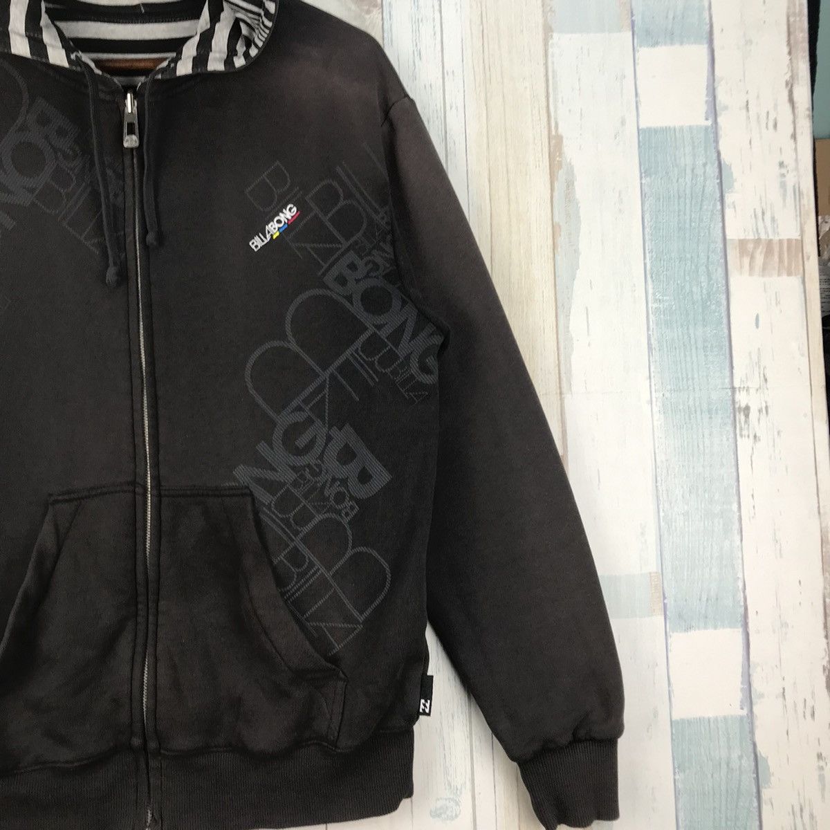 Billabong Billabong Reversible Jacket Hoodies Size US L / EU 52-54 / 3 - 12 Thumbnail