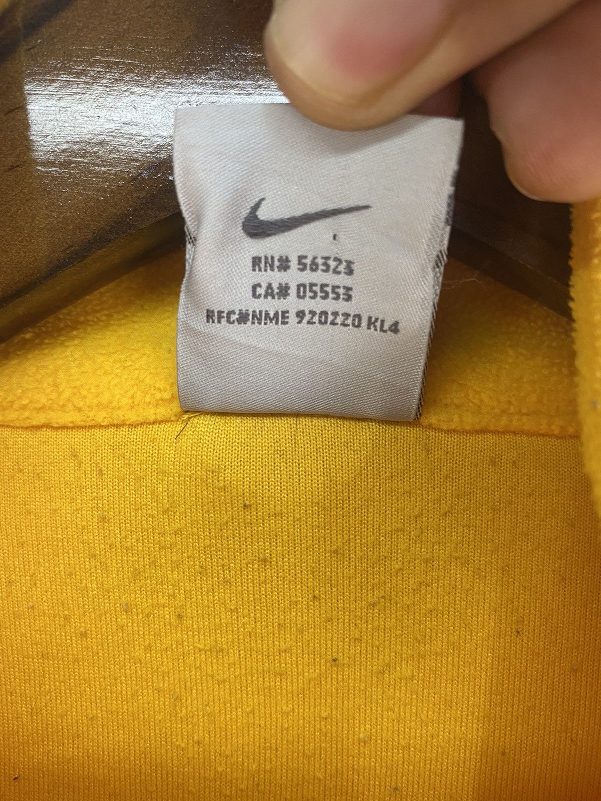 Nike Nike Fleece Zipper Size US L / EU 52-54 / 3 - 8 Thumbnail