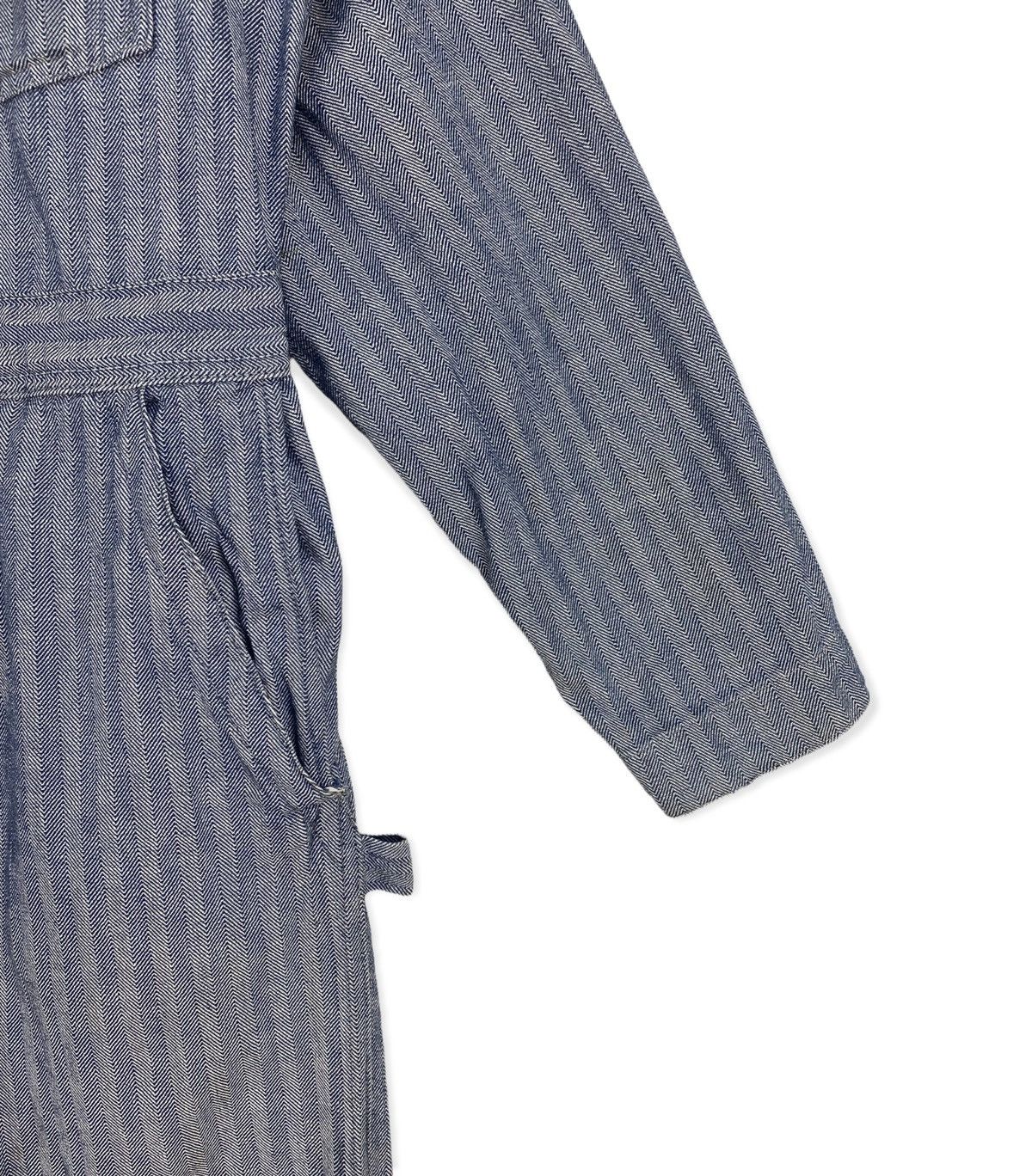 Vintage Vintage 70s Paul Bunyan Denim Herringbone Work Jumpsuit Size US M / EU 48-50 / 2 - 4 Thumbnail