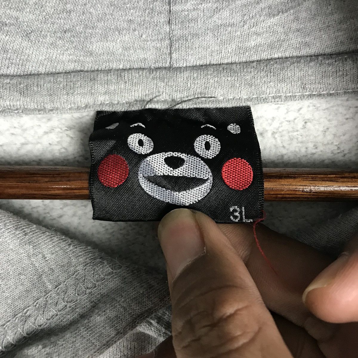 Anime Vintage Kumamon Japan Hoodies Size US XXL / EU 58 / 5 - 6 Thumbnail