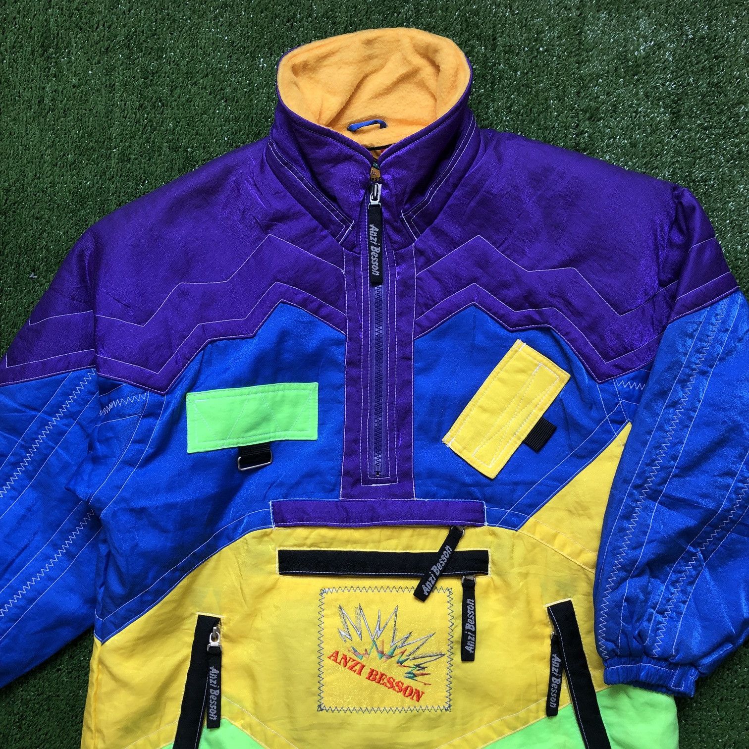 Vintage Vintage Anzi Besson Ski Wear Winter Anorak Jacket Size US S / EU 44-46 / 1 - 4 Thumbnail