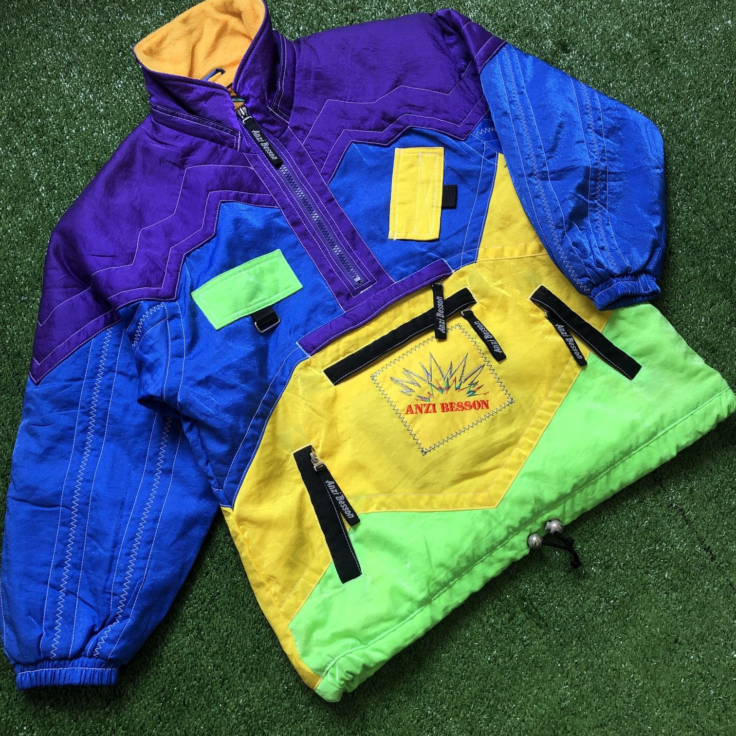 Vintage Vintage Anzi Besson Ski Wear Winter Anorak Jacket Size US S / EU 44-46 / 1 - 6 Thumbnail