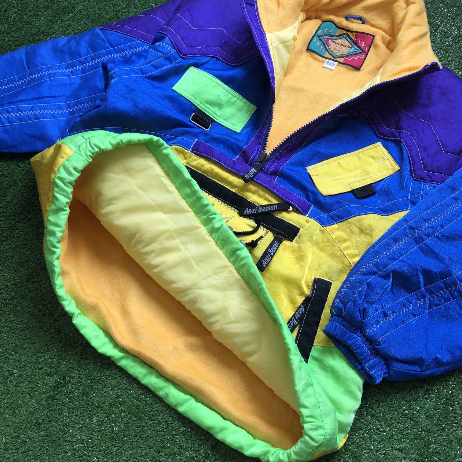 Vintage Vintage Anzi Besson Ski Wear Winter Anorak Jacket Size US S / EU 44-46 / 1 - 5 Thumbnail