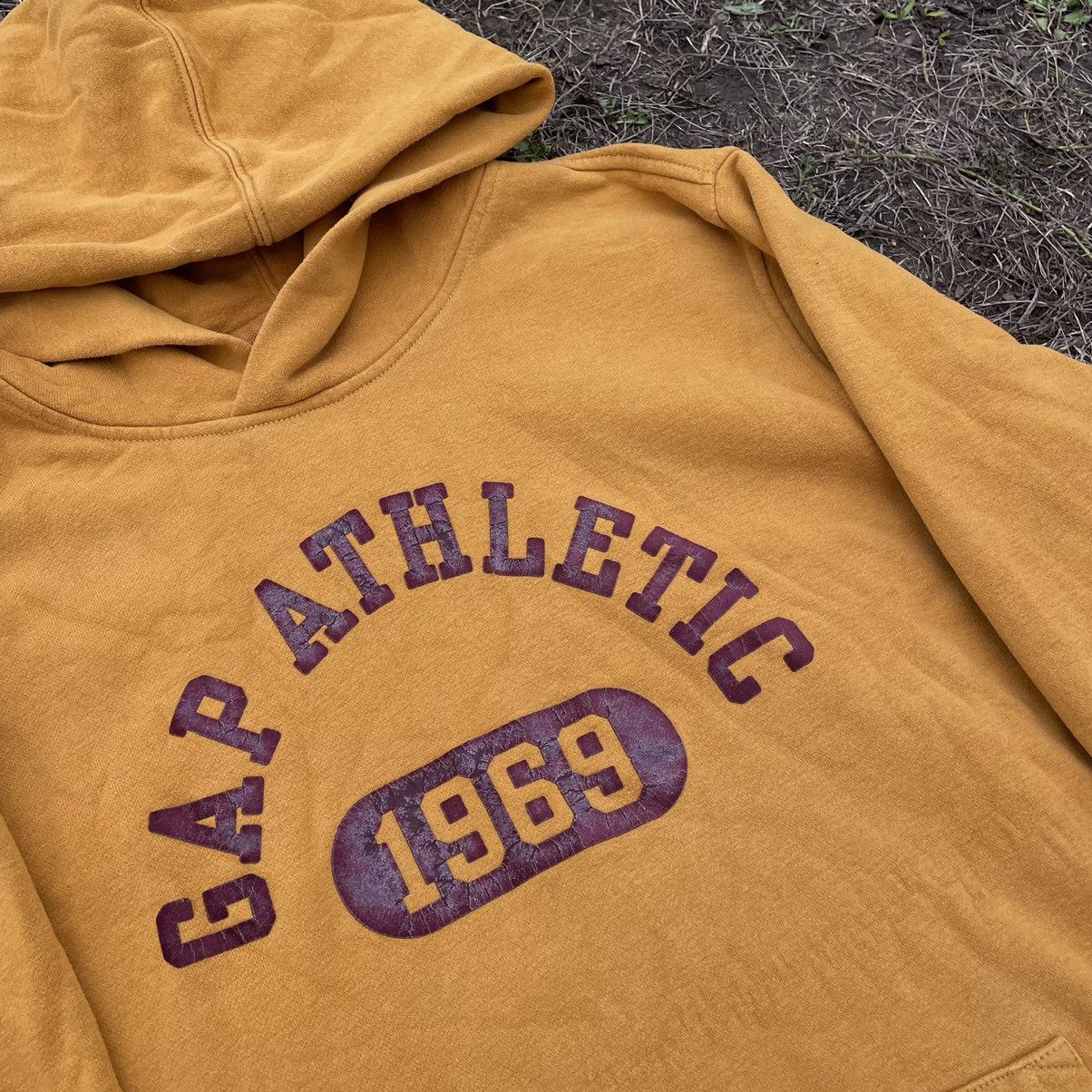 Vintage Vintage Y2K Sun Faded GAP Athletic Logo Hoodie Oversized L Size US L / EU 52-54 / 3 - 5 Thumbnail
