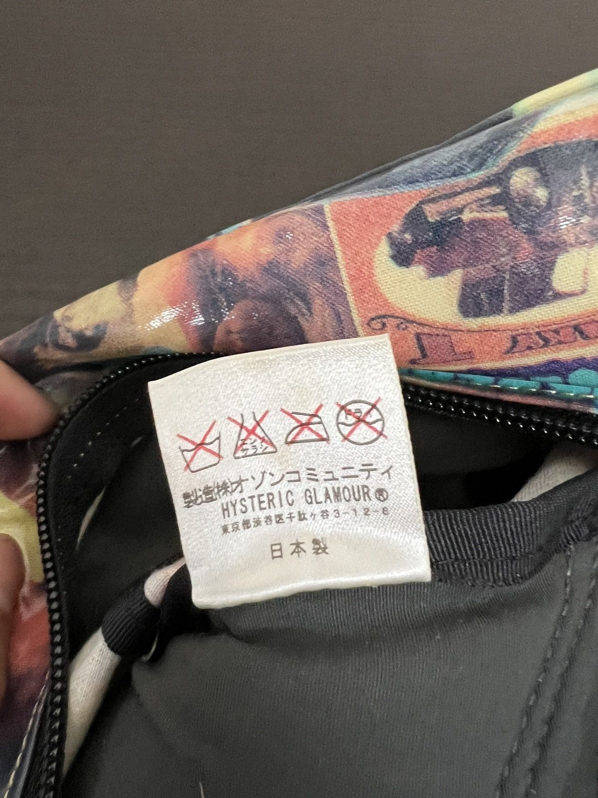 Hysteric Glamour Hysteric Glamour Fuck Sexs Fullprint Bag Size ONE SIZE - 9 Thumbnail