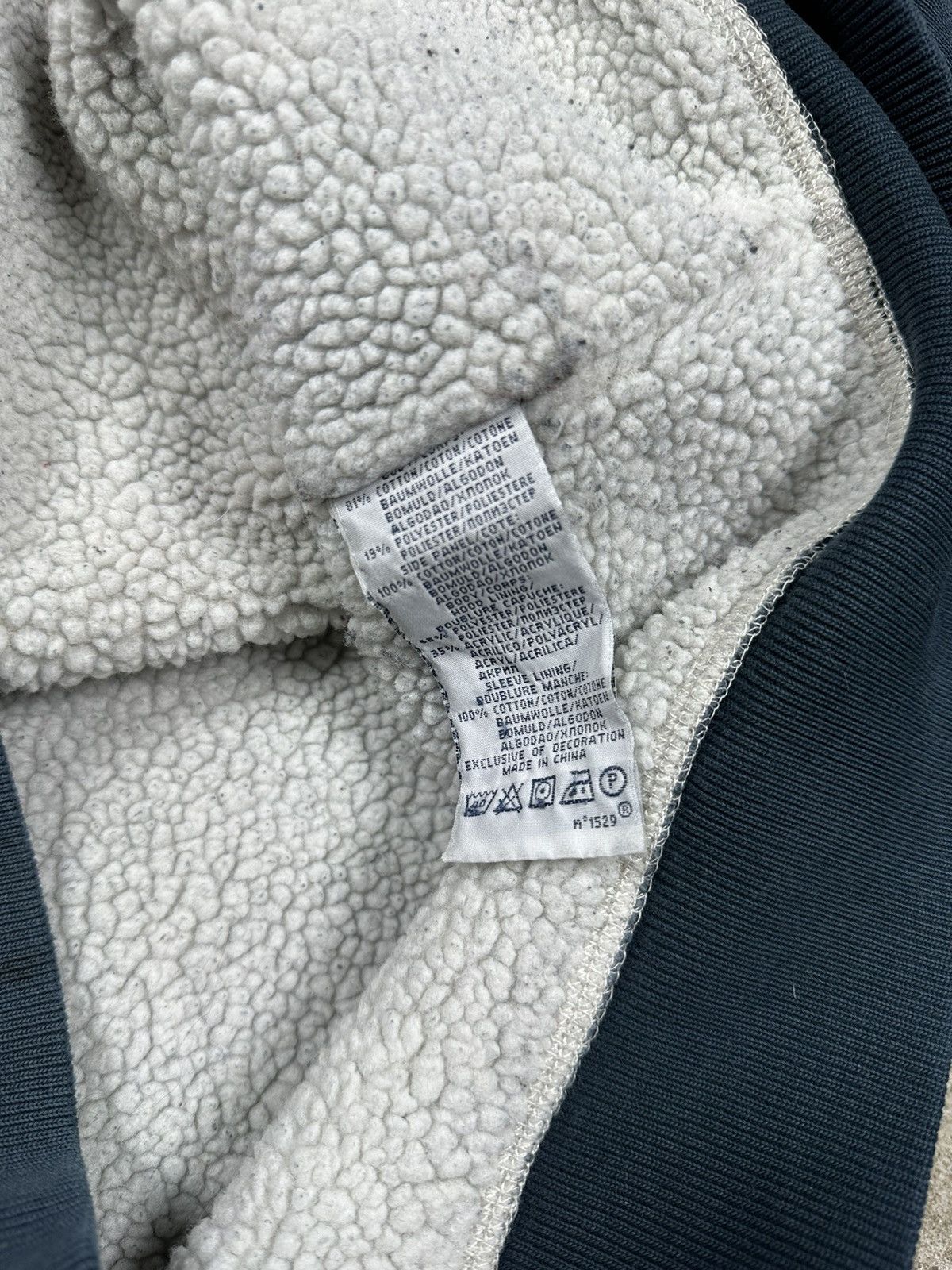 Polo Ralph Lauren × Vintage Vintage 90s Polo Ralph Lauren Sherpa Fleece Hoodie Zip zip Size US M / EU 48-50 / 2 - 10 Thumbnail
