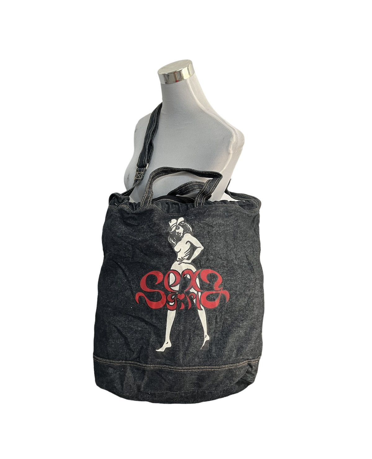 Hysteric Glamour Hysteric Glamour Sexy Girl Denim Bag Size ONE SIZE - 1 Thumbnail