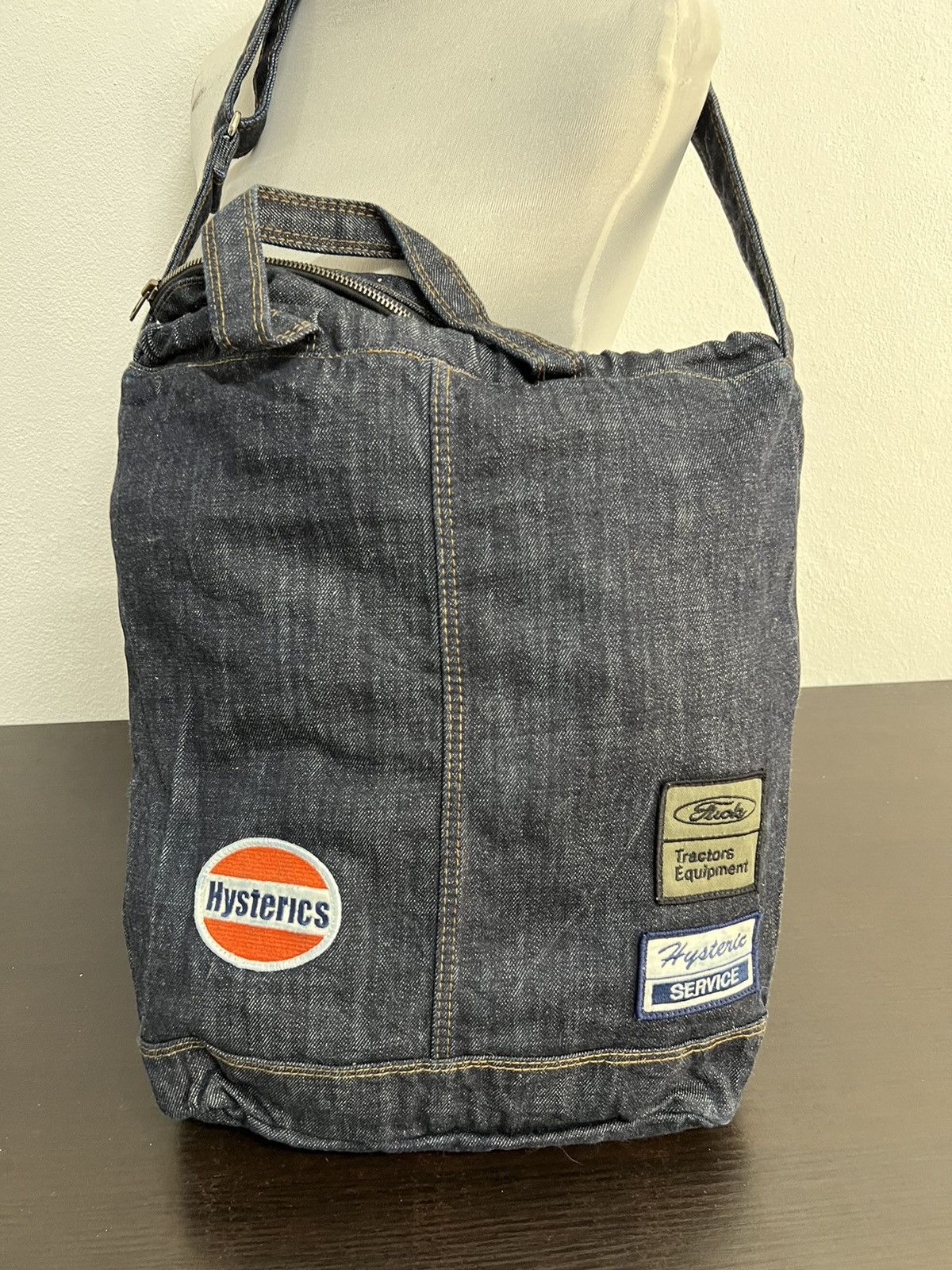 Hysteric Glamour Hysteric Glamour Tractor Equipment Denim Bag Size ONE SIZE - 4 Thumbnail