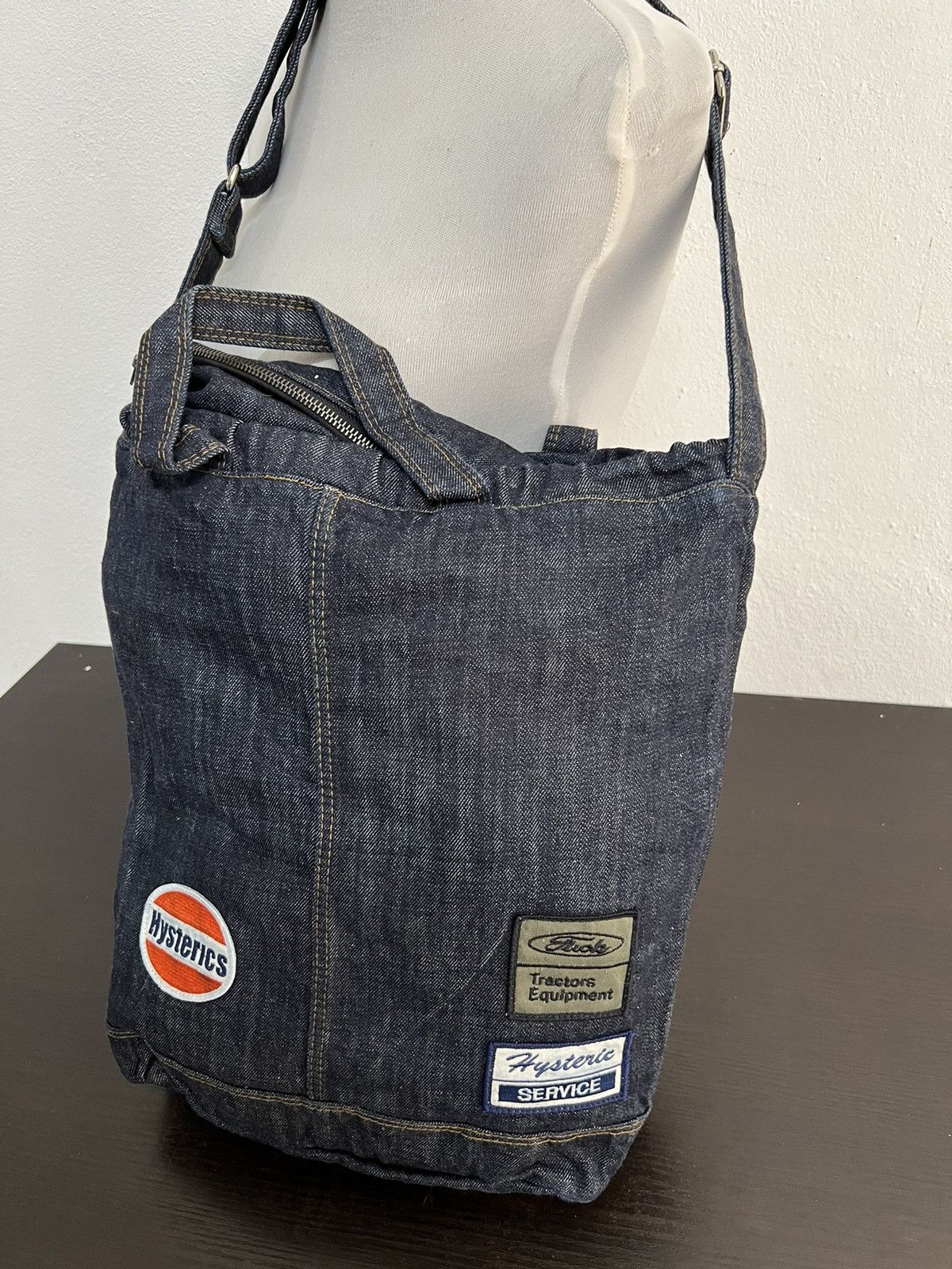 Hysteric Glamour Hysteric Glamour Tractor Equipment Denim Bag Size ONE SIZE - 3 Thumbnail