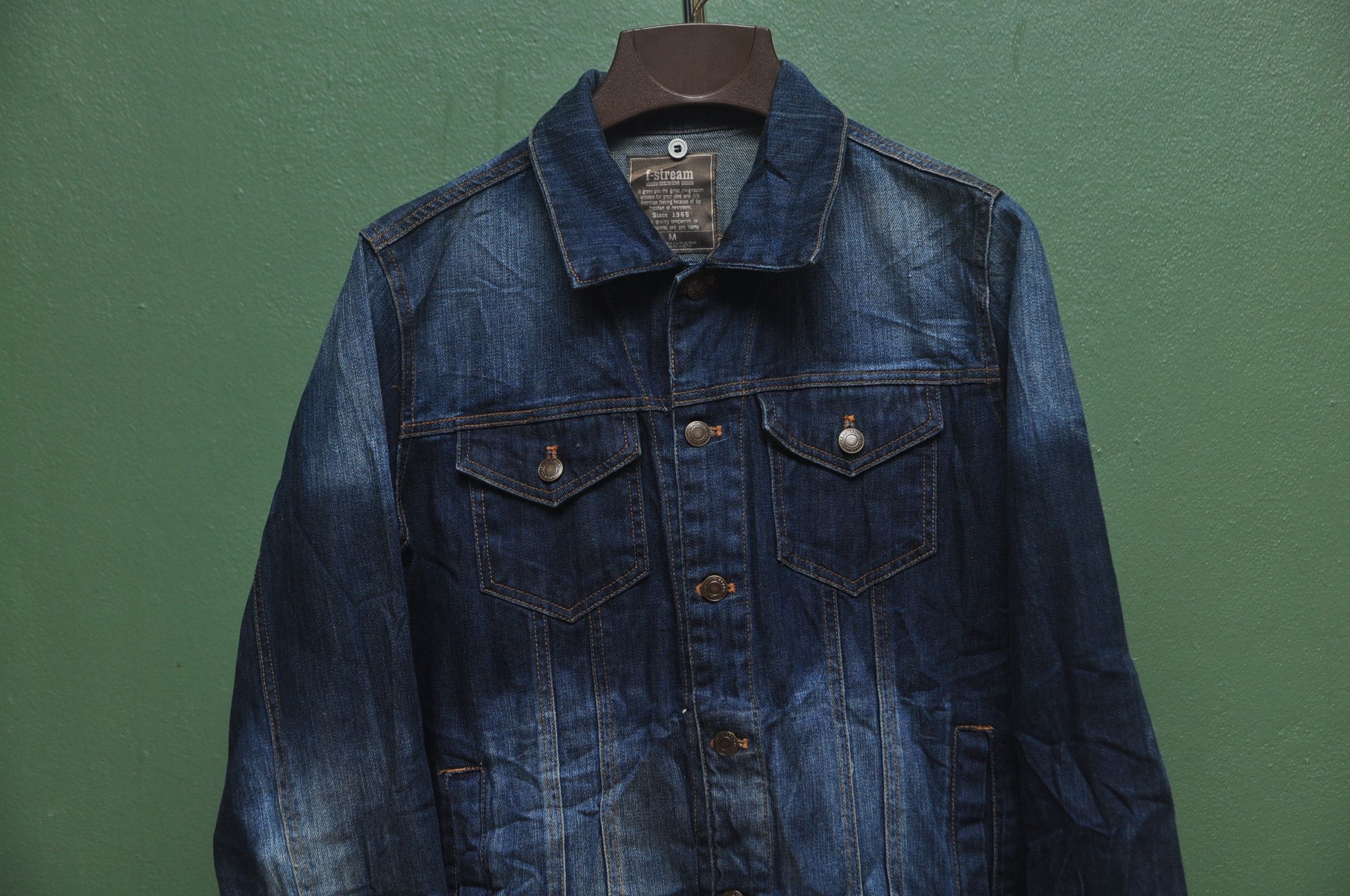 Japanese Brand Denim Jacket Size US M / EU 48-50 / 2 - 2 Thumbnail