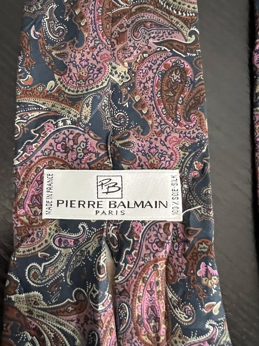 Pierre Balmain Pierre Balmain Silk Tie Grailed