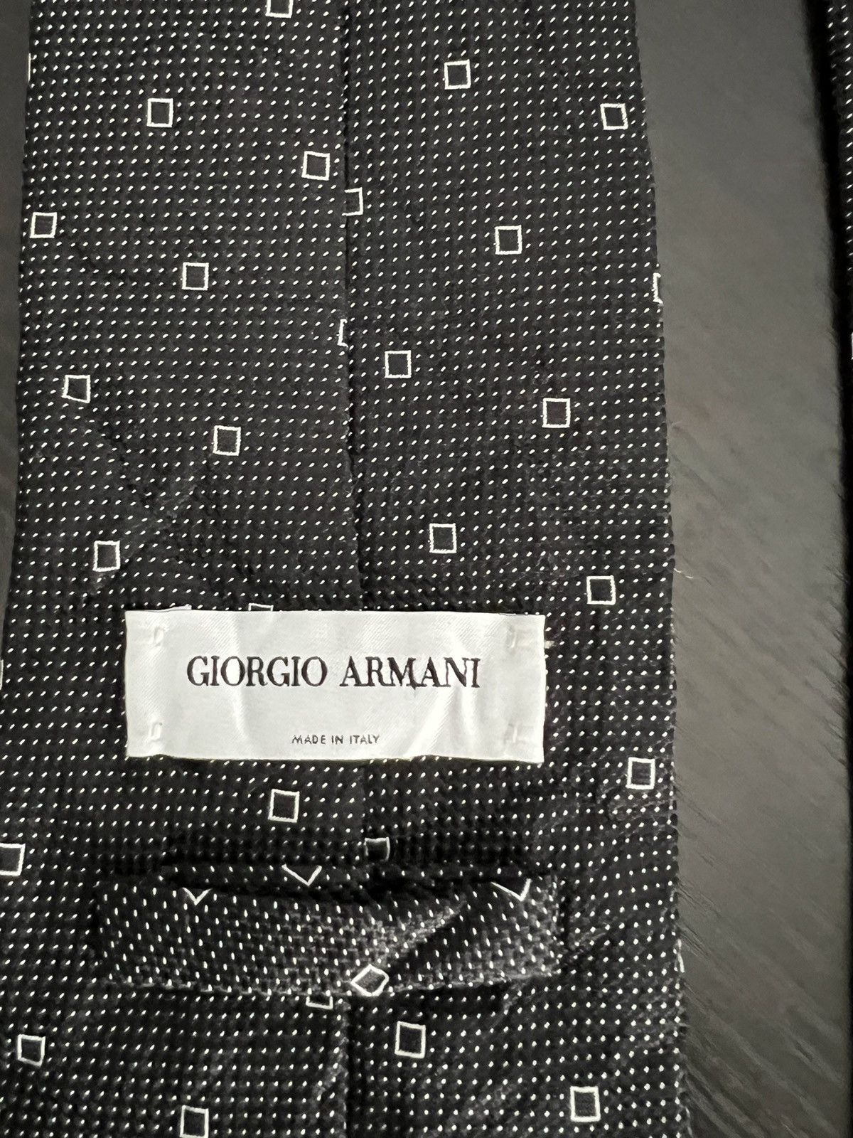 Giorgio Armani Giorgio Armani Silk Tie Size ONE SIZE - 5 Thumbnail