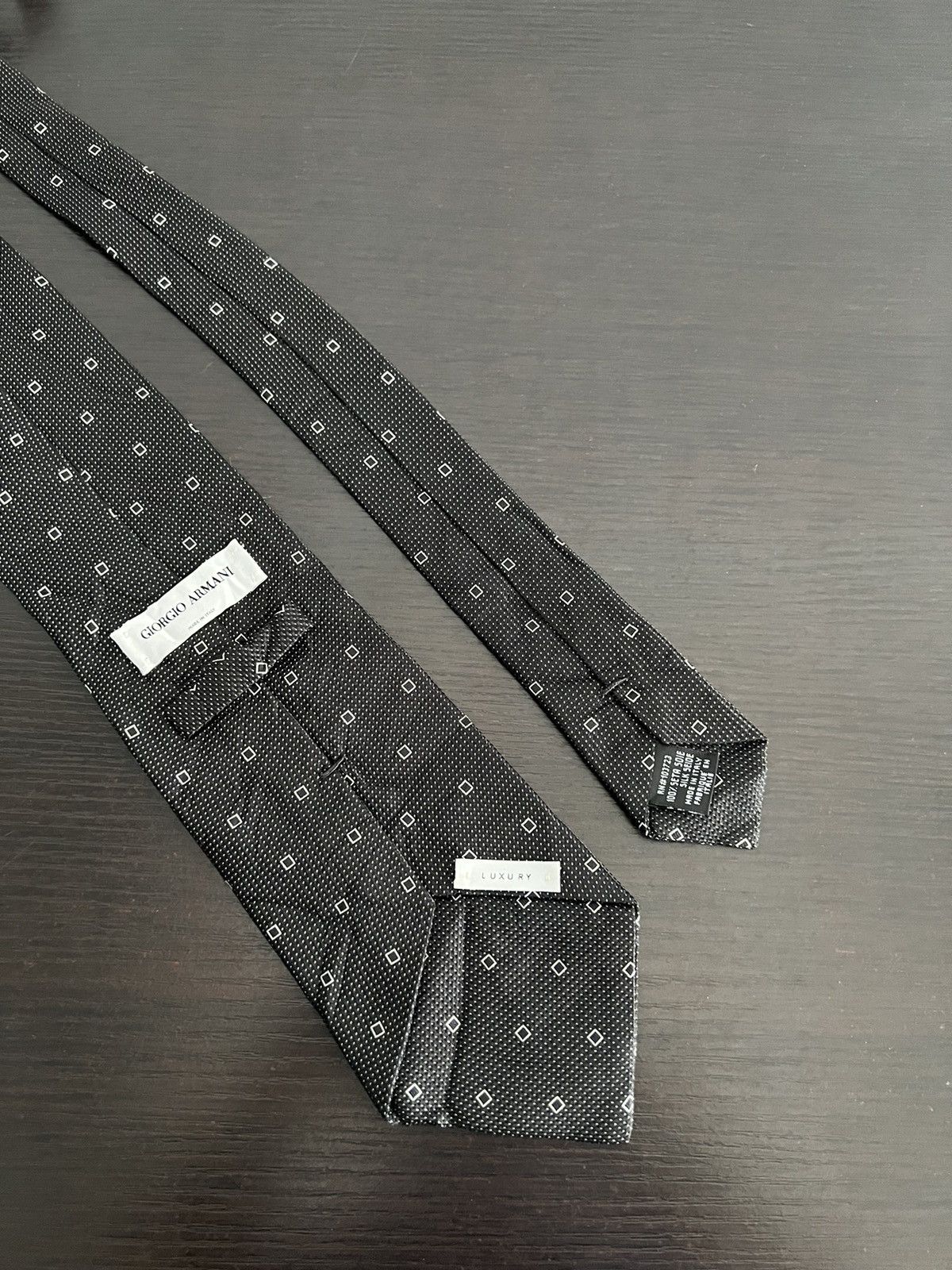Giorgio Armani Giorgio Armani Silk Tie Size ONE SIZE - 4 Thumbnail
