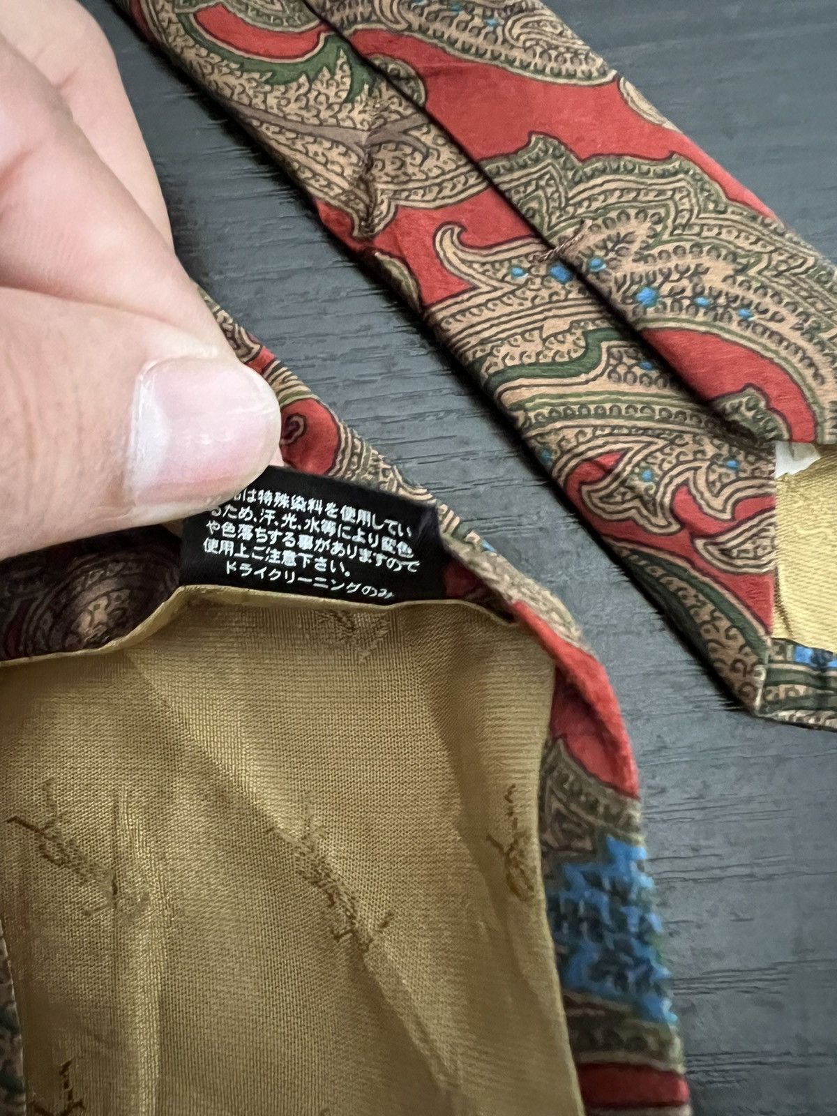 Yves Saint Laurent Yves Saint Laurent Silk Tie Size ONE SIZE - 7 Thumbnail