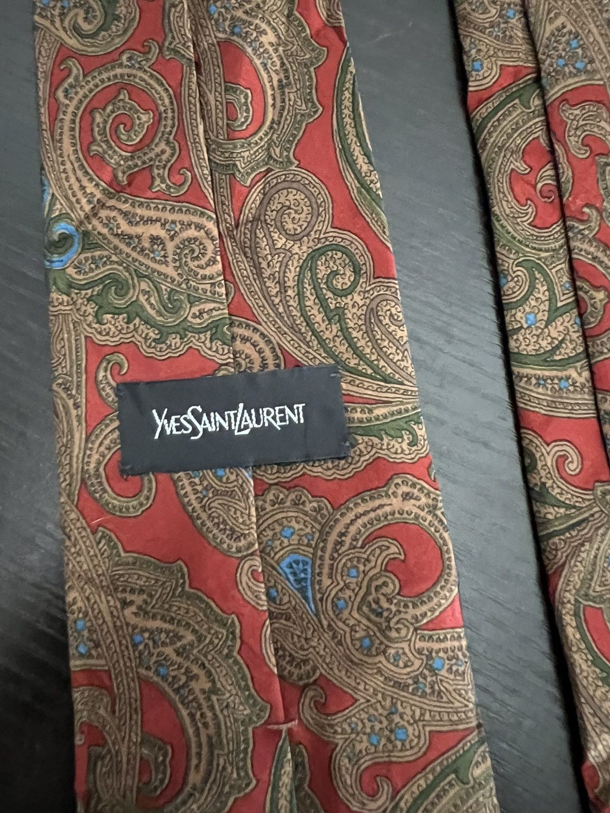 Yves Saint Laurent Yves Saint Laurent Silk Tie Size ONE SIZE - 5 Thumbnail
