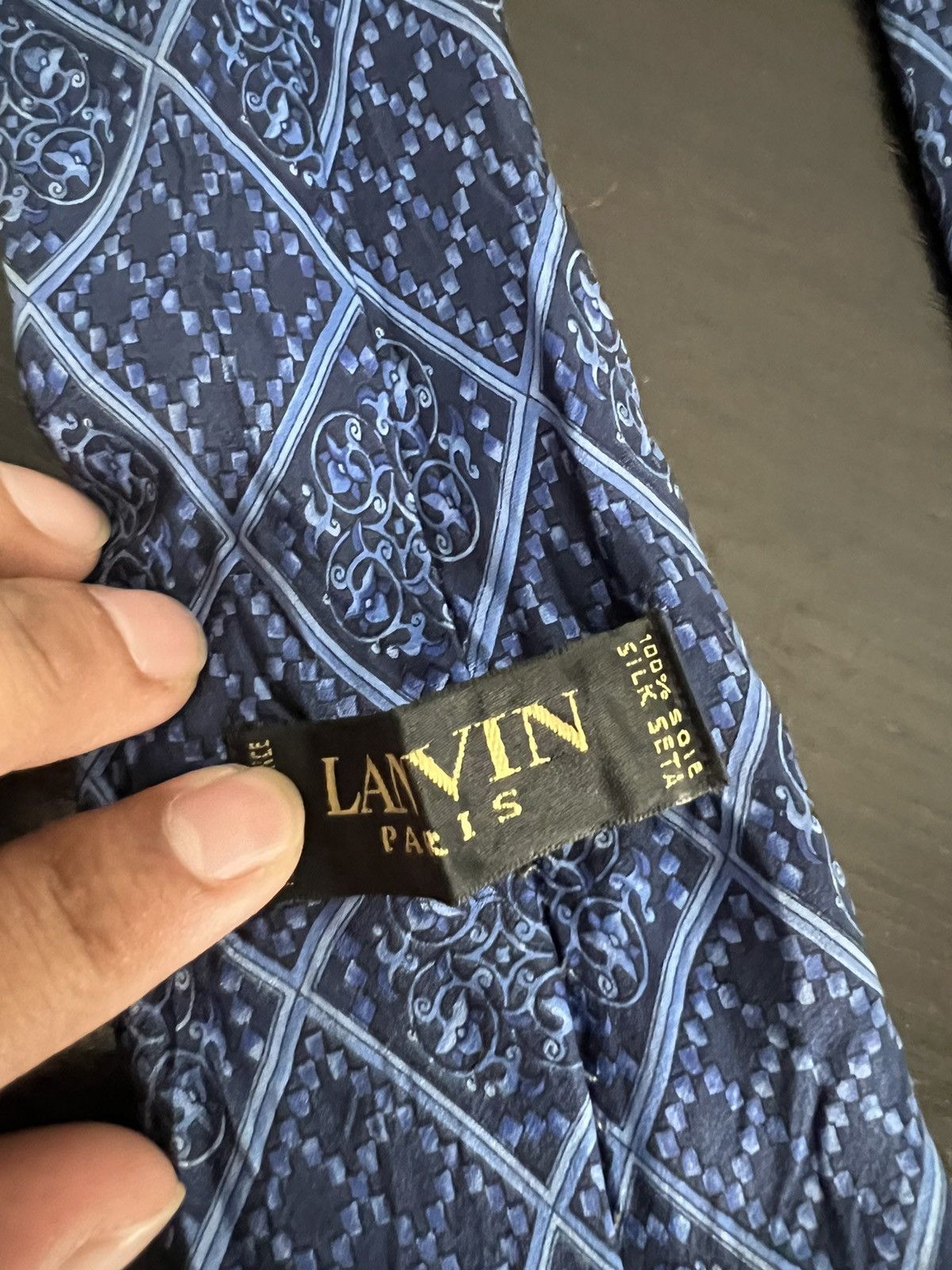 Lanvin Lanvin Silk Tie Size ONE SIZE - 5 Thumbnail