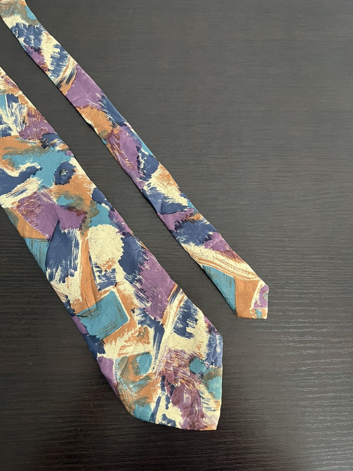 Louis Feraud Louis Feraud Abstract Design Silk Tie Size ONE SIZE - 3 Thumbnail