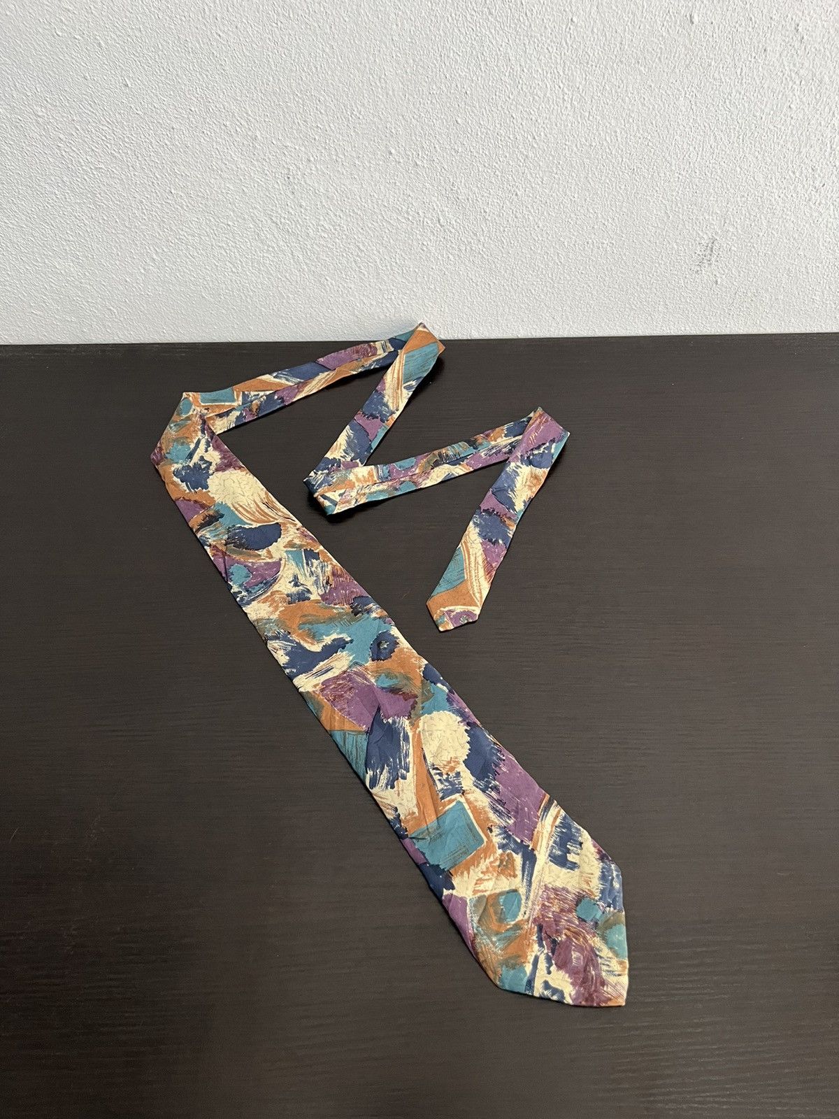 Louis Feraud Louis Feraud Abstract Design Silk Tie Size ONE SIZE - 2 Thumbnail