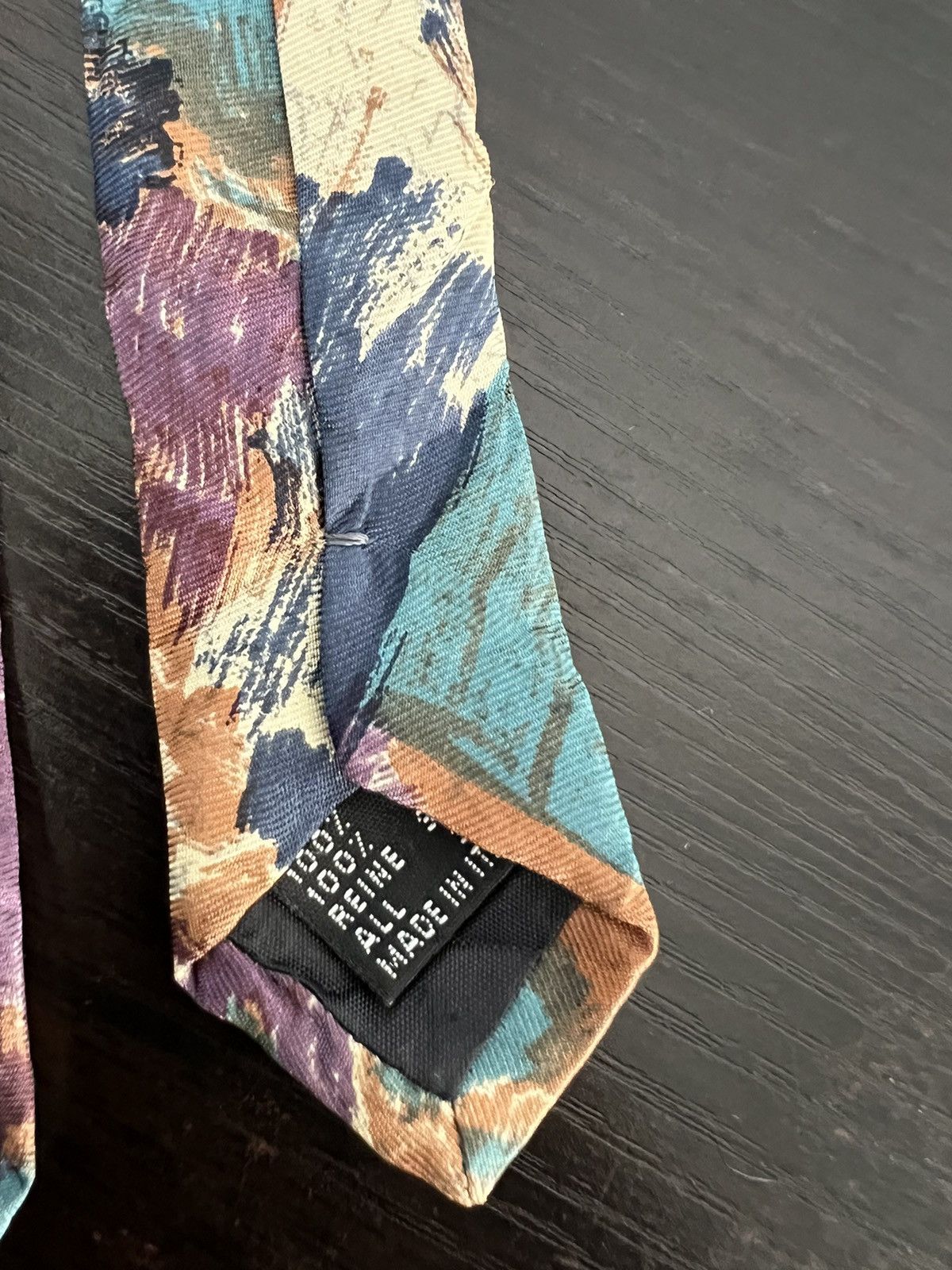 Louis Feraud Louis Feraud Abstract Design Silk Tie Size ONE SIZE - 6 Thumbnail