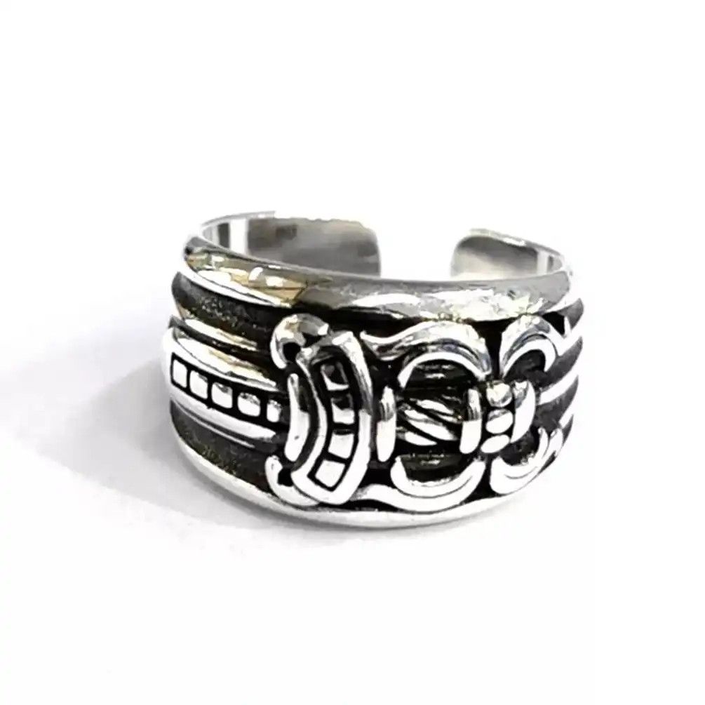 Handmade Vintage Sword Ring Size ONE SIZE - 1 Thumbnail