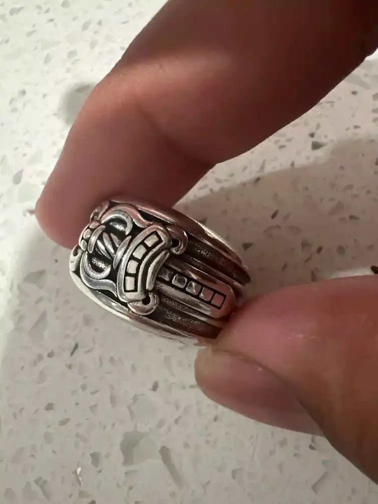 Handmade Vintage Sword Ring Size ONE SIZE - 3 Thumbnail