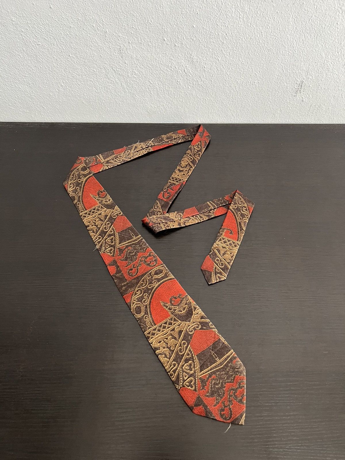 Hiroko Koshino Homme Hiroko Koshino Silk Tie Size ONE SIZE - 2 Thumbnail