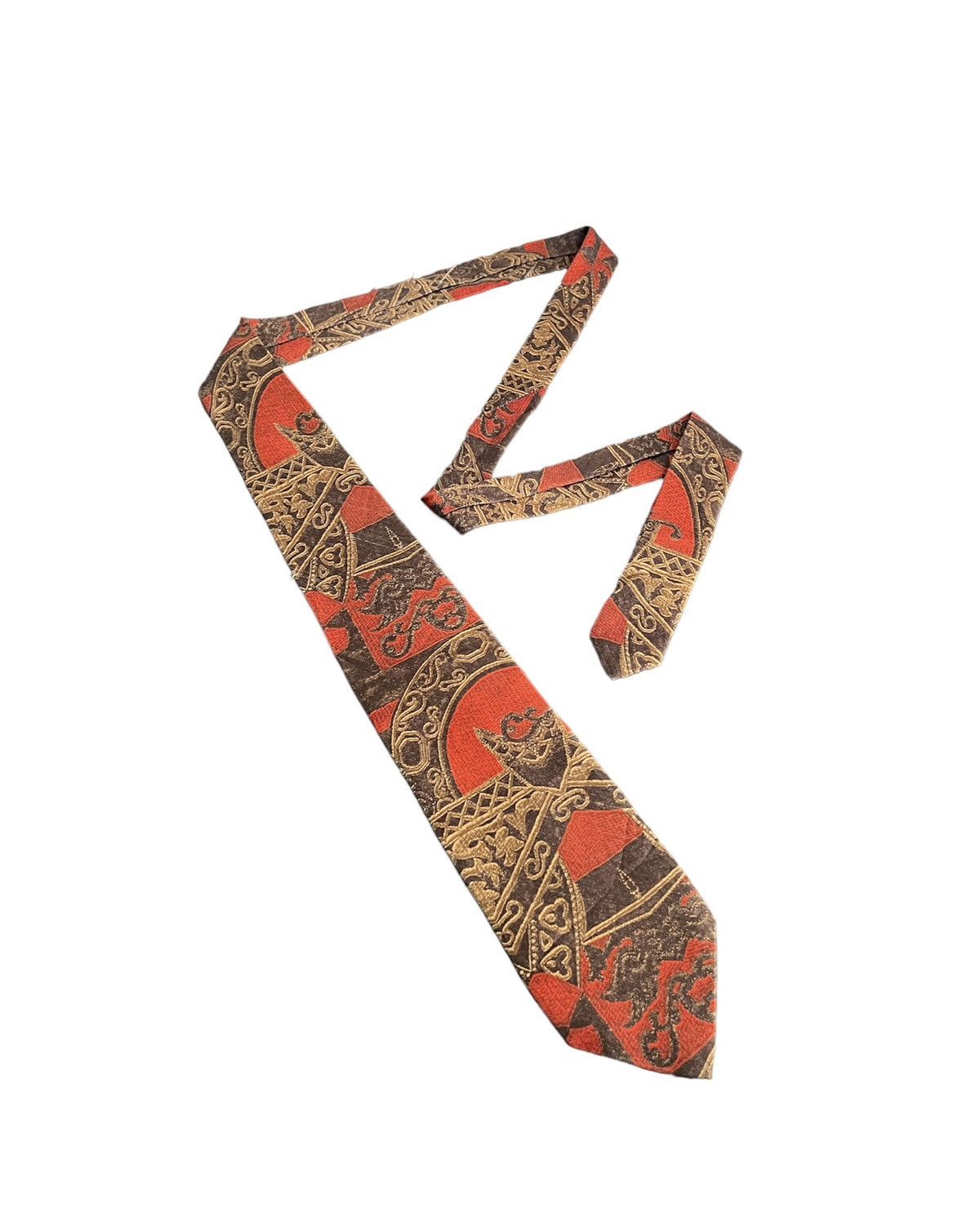 Hiroko Koshino Homme Hiroko Koshino Silk Tie Size ONE SIZE - 1 Thumbnail