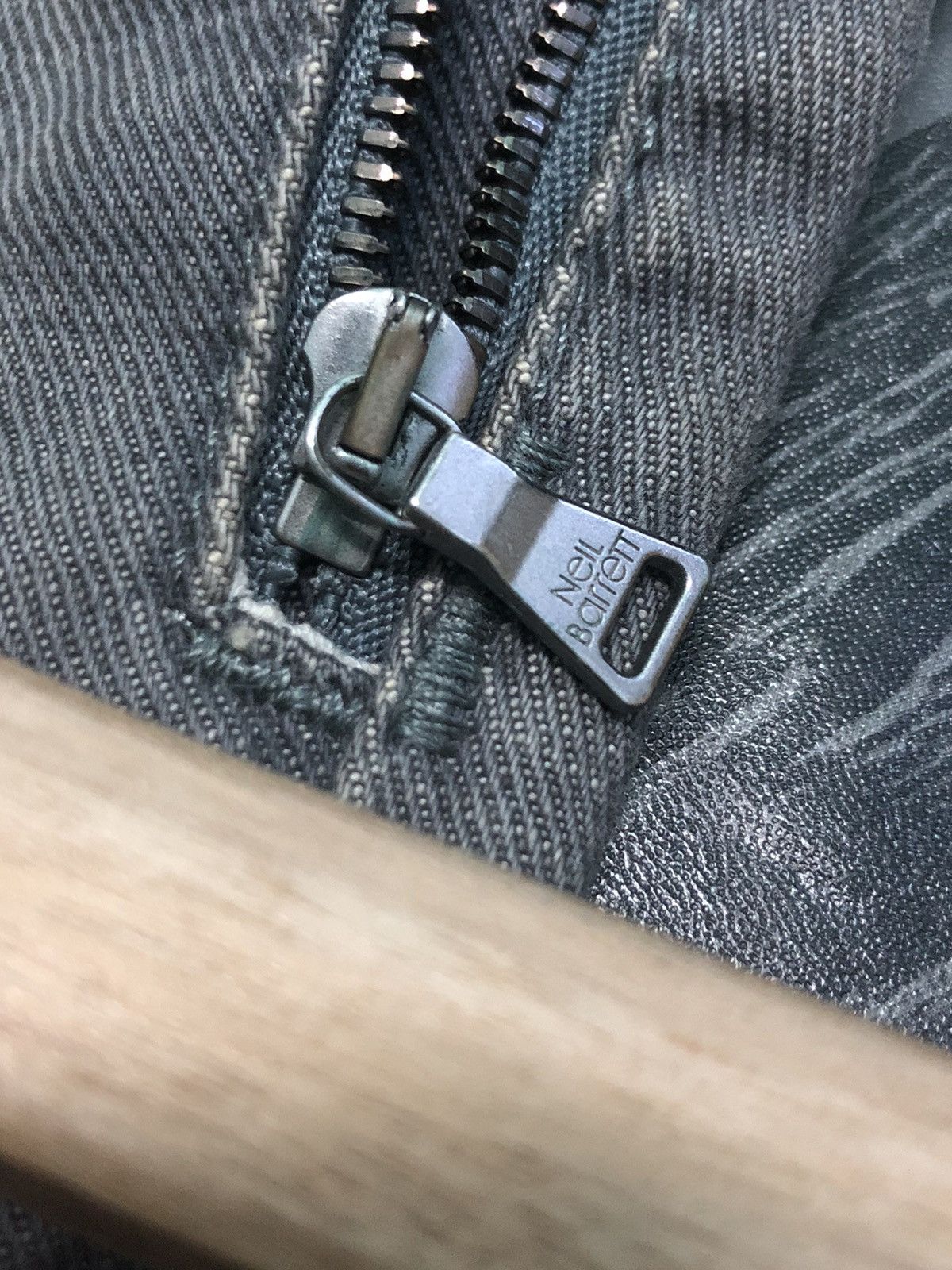 Designer × Neil Barrett × Vintage VINTAGE NEIL BARRET BUCKLE BACK DISTRESSED DENIM JEANS Size US 30 / EU 46 - 7 Thumbnail