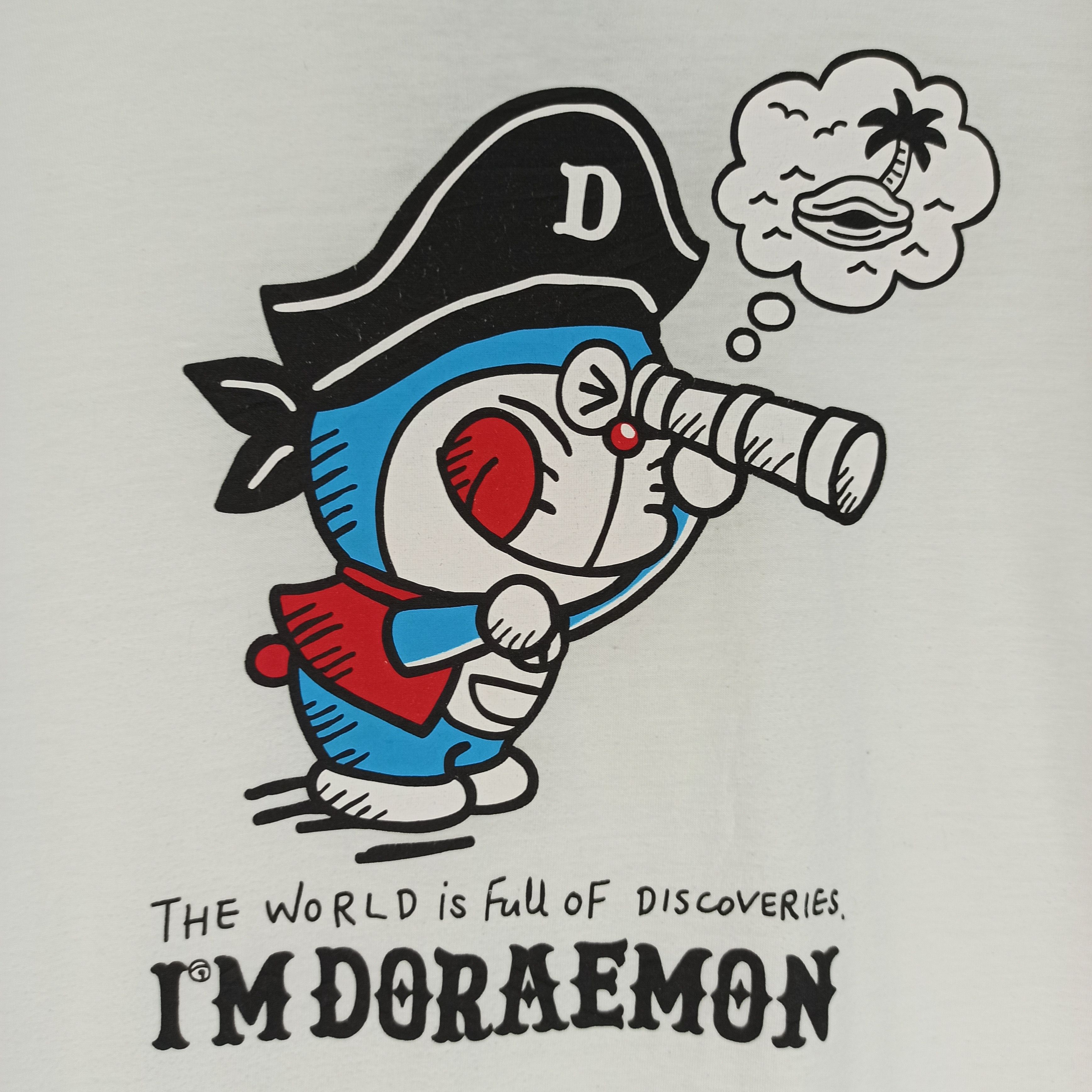 Anime 🔥STEALS🔥 Anime I'm Doraemon Big Printed Tshirt Size US L / EU 52-54 / 3 - 3 Thumbnail