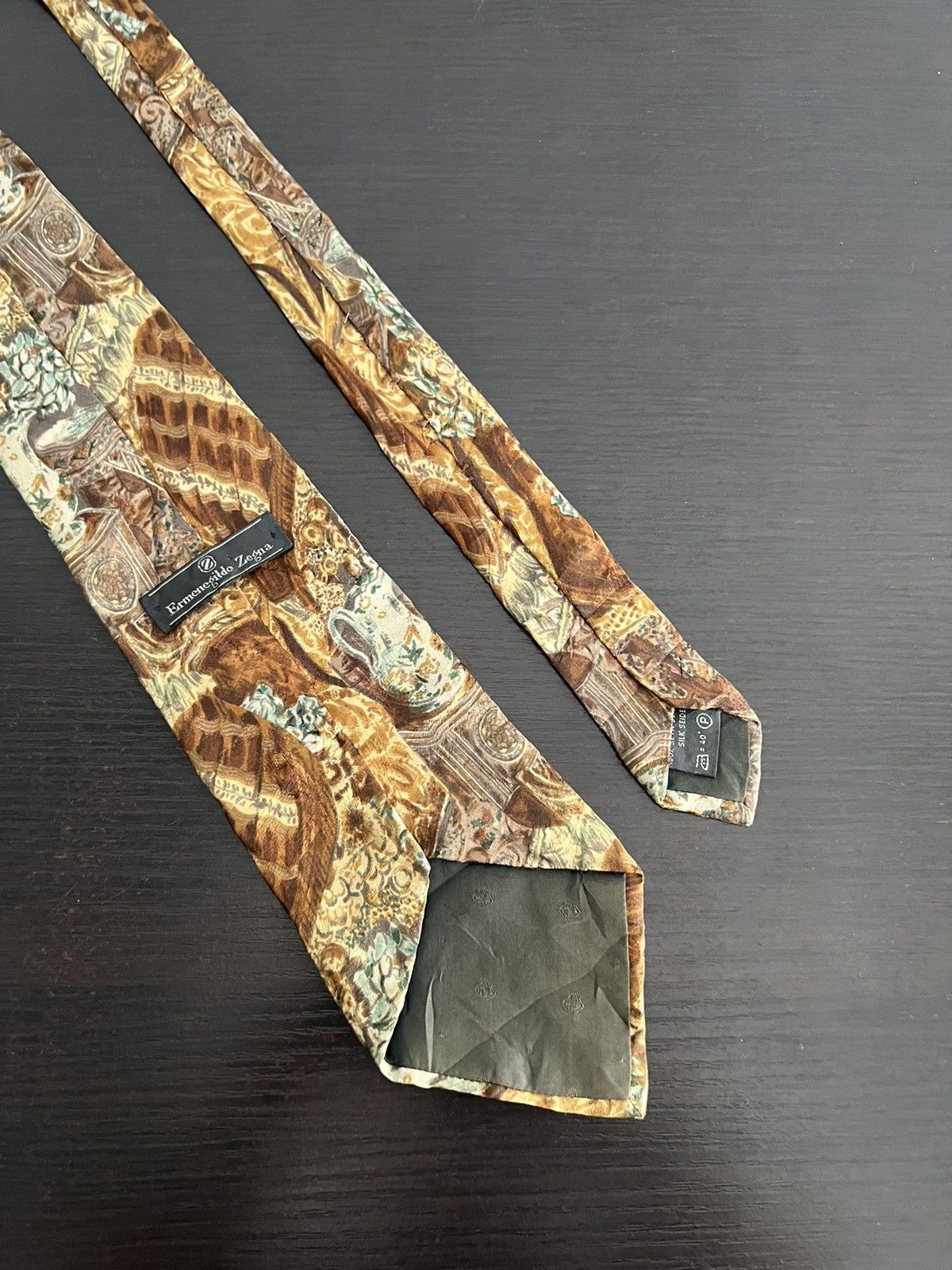 Ermenegildo Zegna Ermenegildo Zegna Silk Tie Size ONE SIZE - 4 Thumbnail