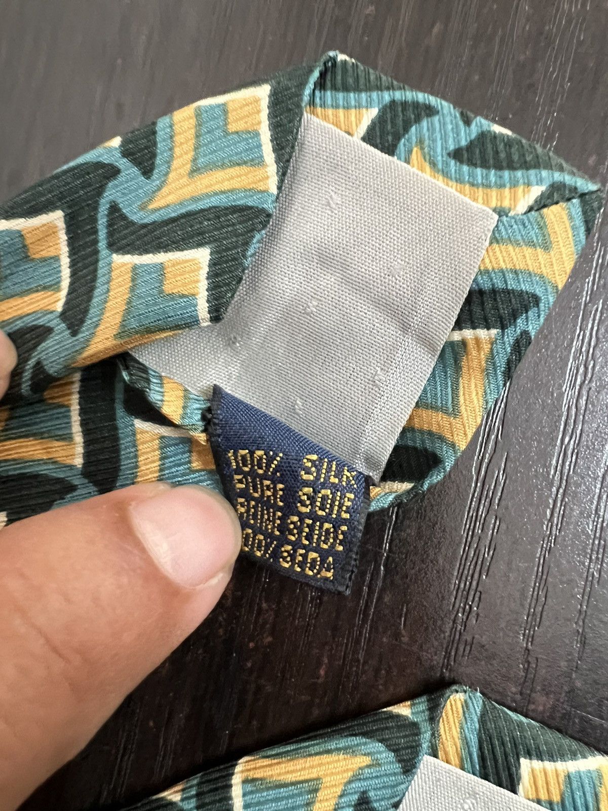 Yves Saint Laurent Vintage Yves Saint Laurent Silk Tie Size ONE SIZE - 7 Thumbnail