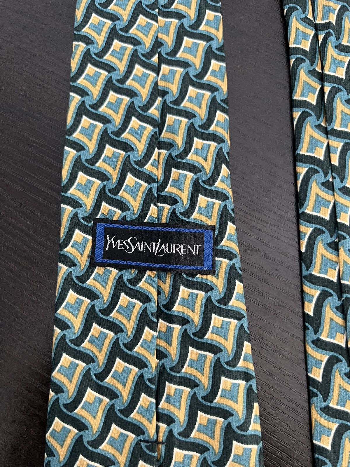 Yves Saint Laurent Vintage Yves Saint Laurent Silk Tie Size ONE SIZE - 5 Thumbnail