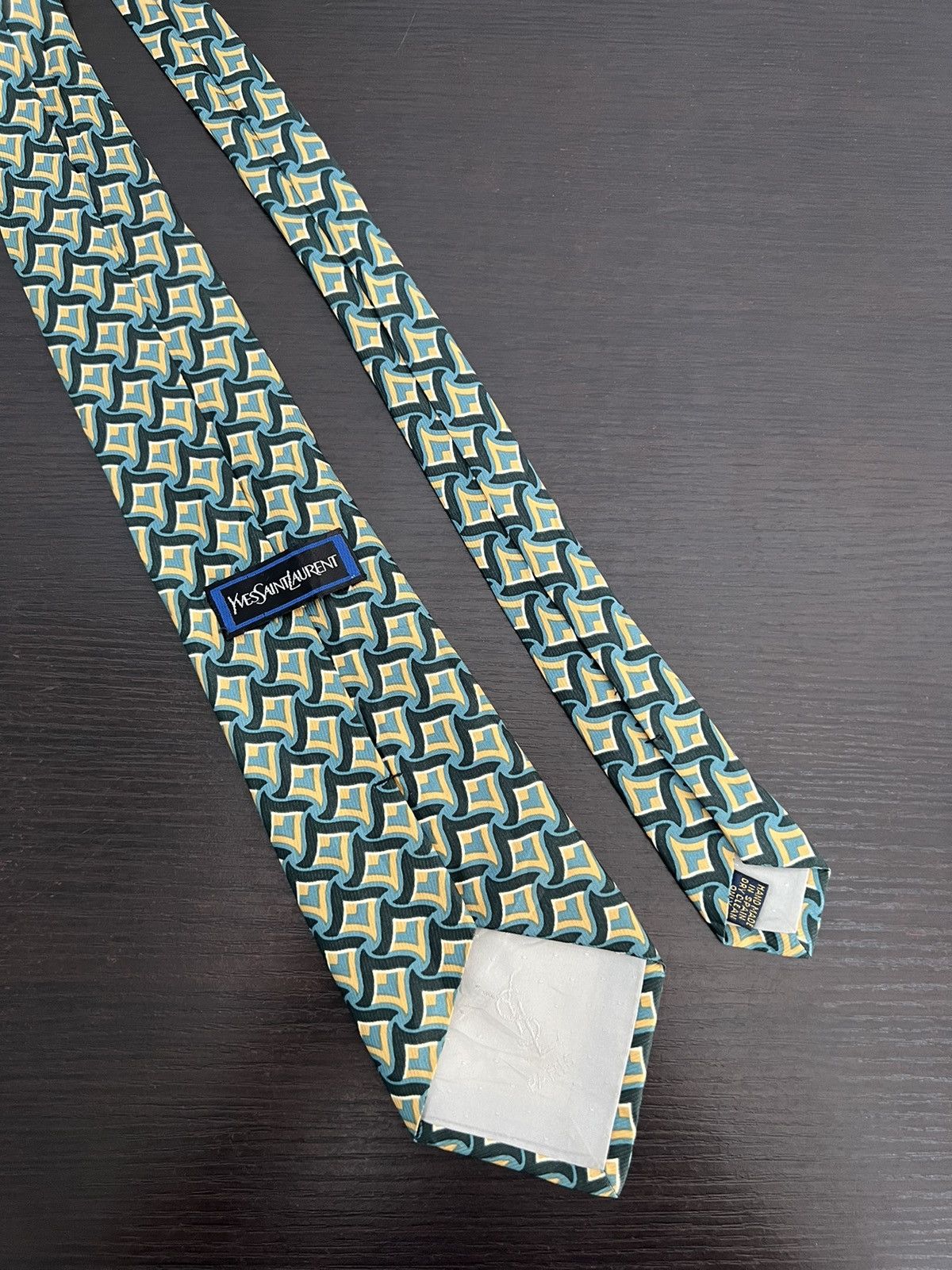 Yves Saint Laurent Vintage Yves Saint Laurent Silk Tie Size ONE SIZE - 4 Thumbnail