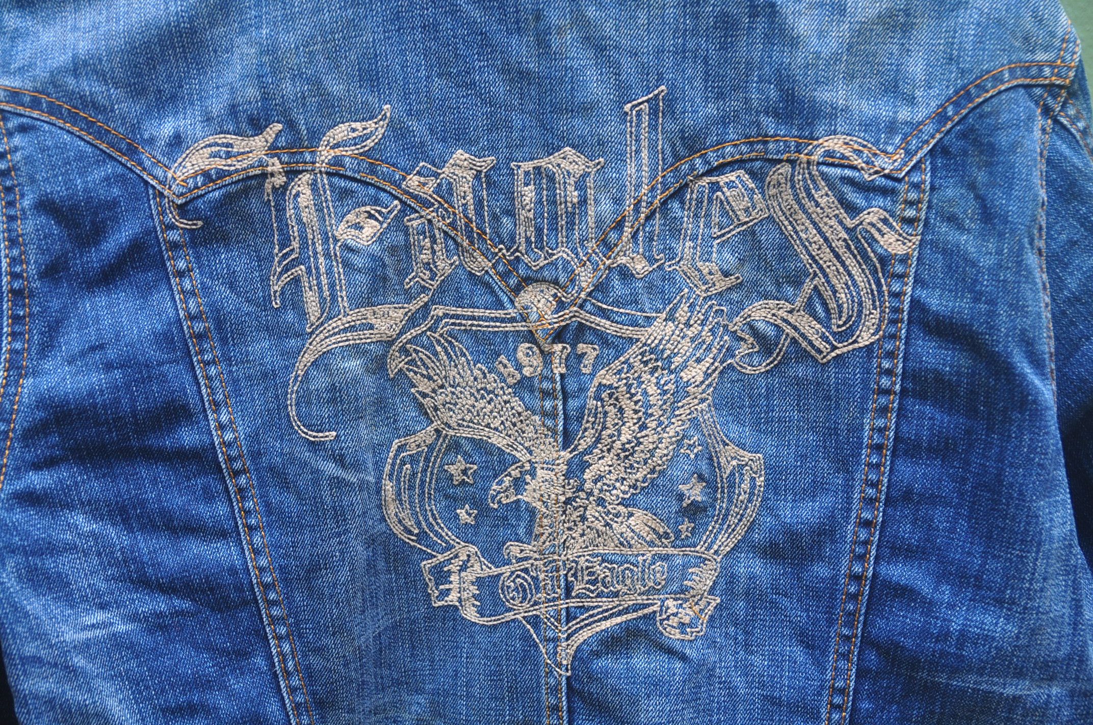 Japanese Brand Distreassed Jacket Size US M / EU 48-50 / 2 - 5 Thumbnail