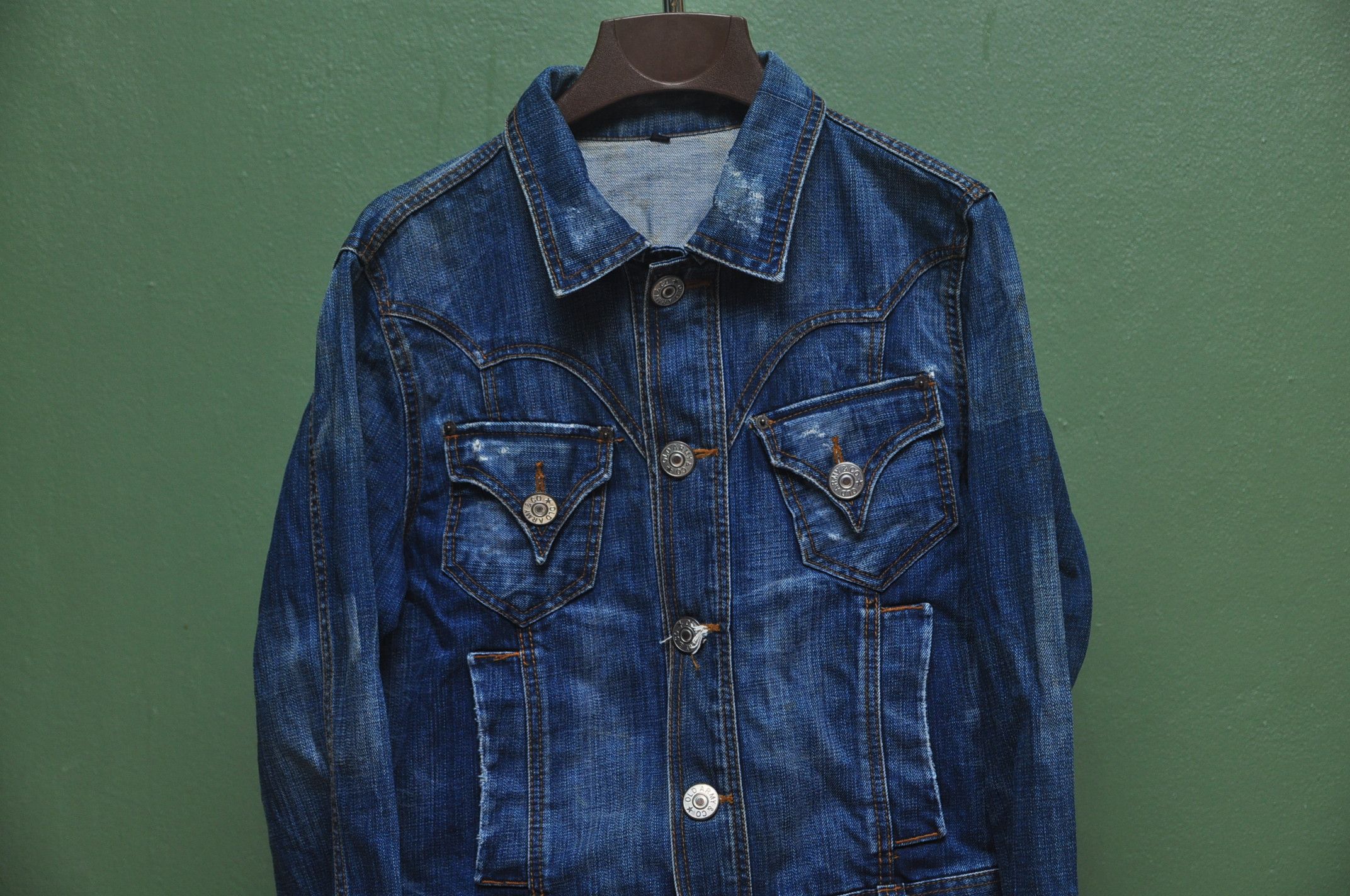 Japanese Brand Distreassed Jacket Size US M / EU 48-50 / 2 - 2 Thumbnail