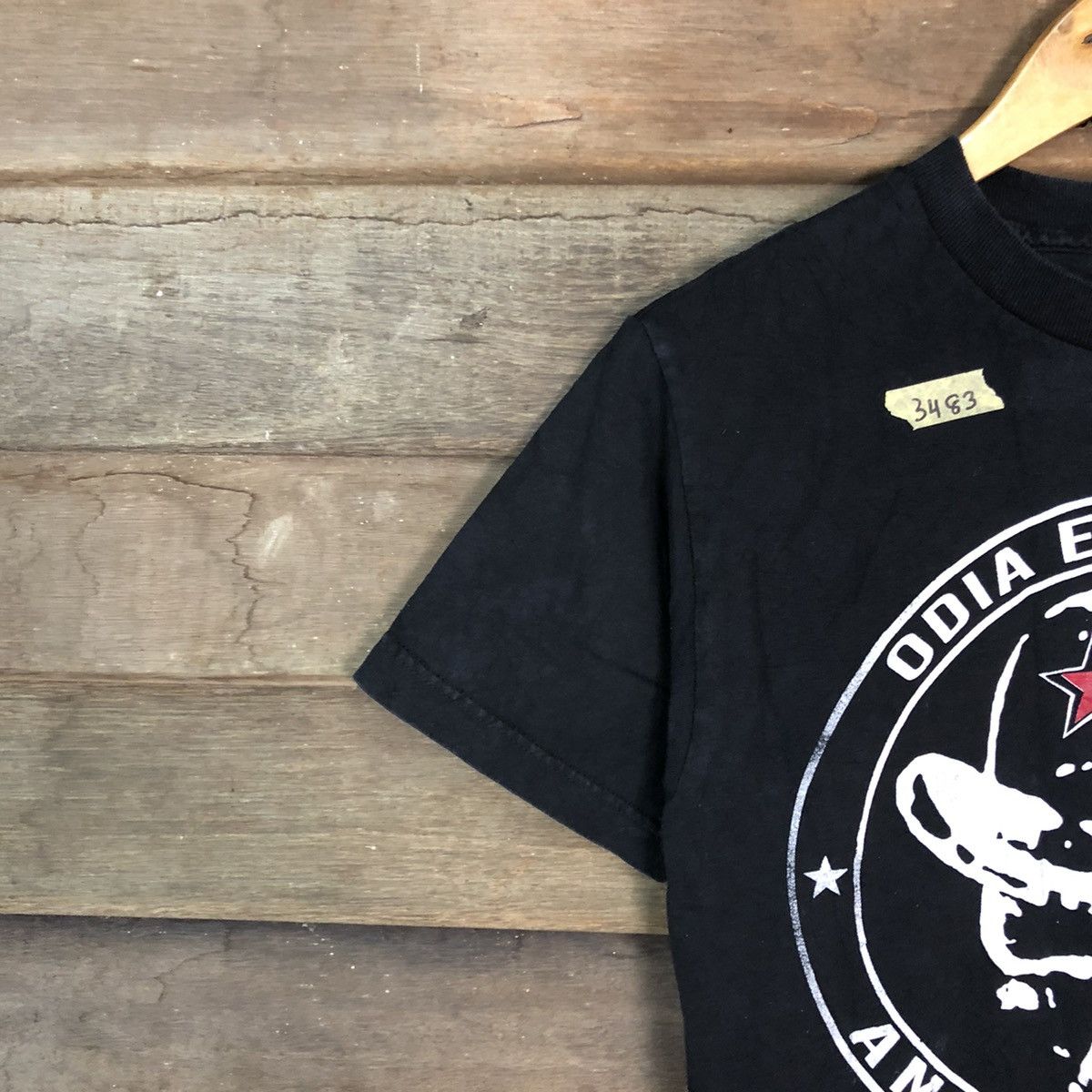 Band Tees Panteon Rococo Odia El Racismo Black Tshirt #3483 Size US S / EU 44-46 / 1 - 5 Thumbnail