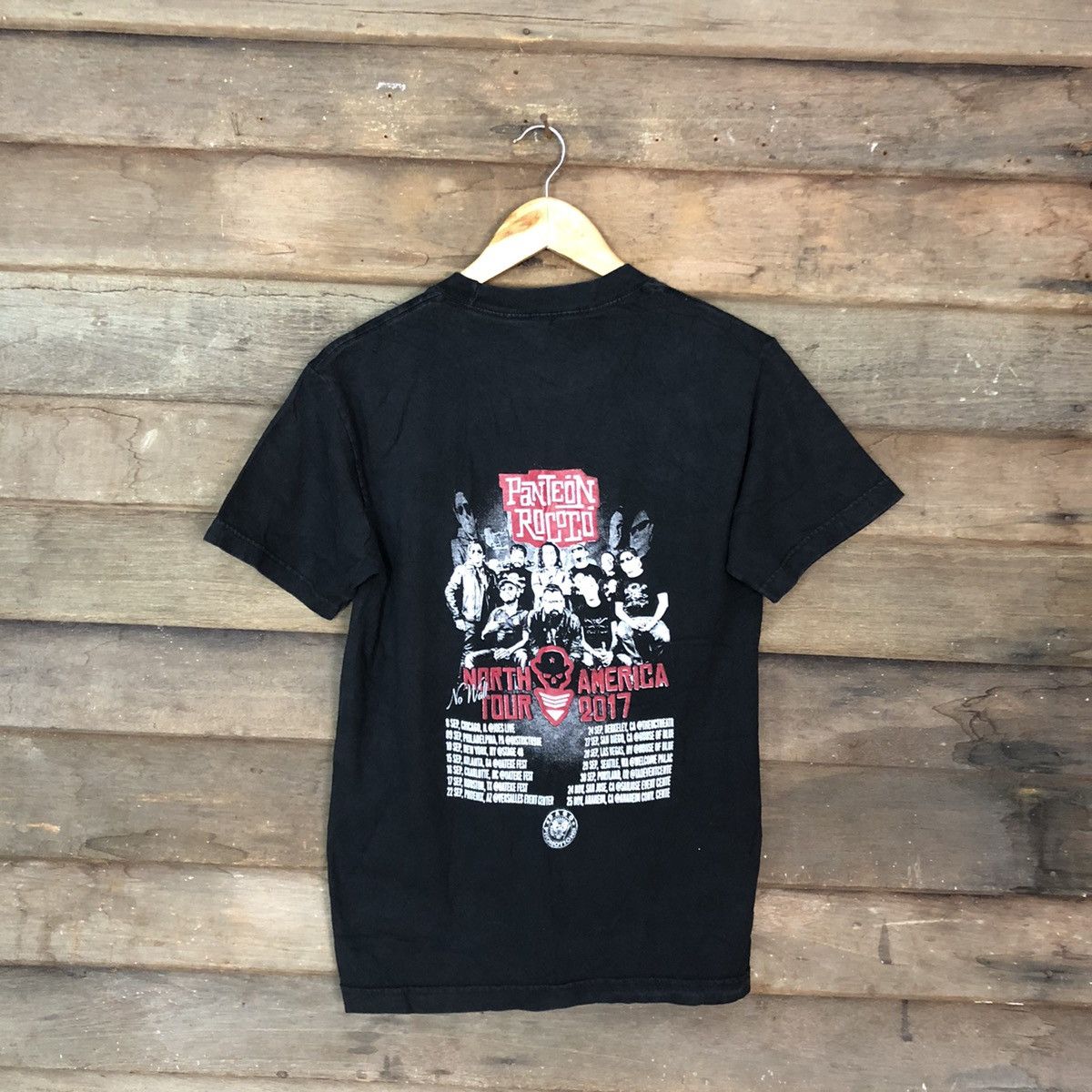 Band Tees Panteon Rococo Odia El Racismo Black Tshirt #3483 Size US S / EU 44-46 / 1 - 10 Thumbnail