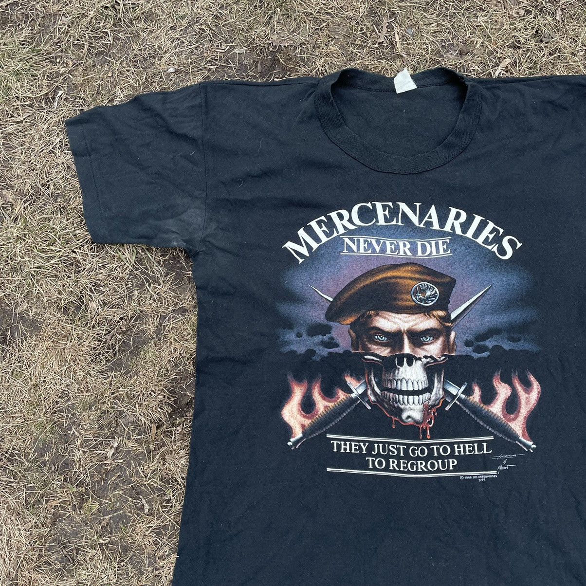 Band Tees Vintage 90s Tee 90s 666 Skulls Sexy Vamp Dead L Size US L / EU 52-54 / 3 - 2 Thumbnail