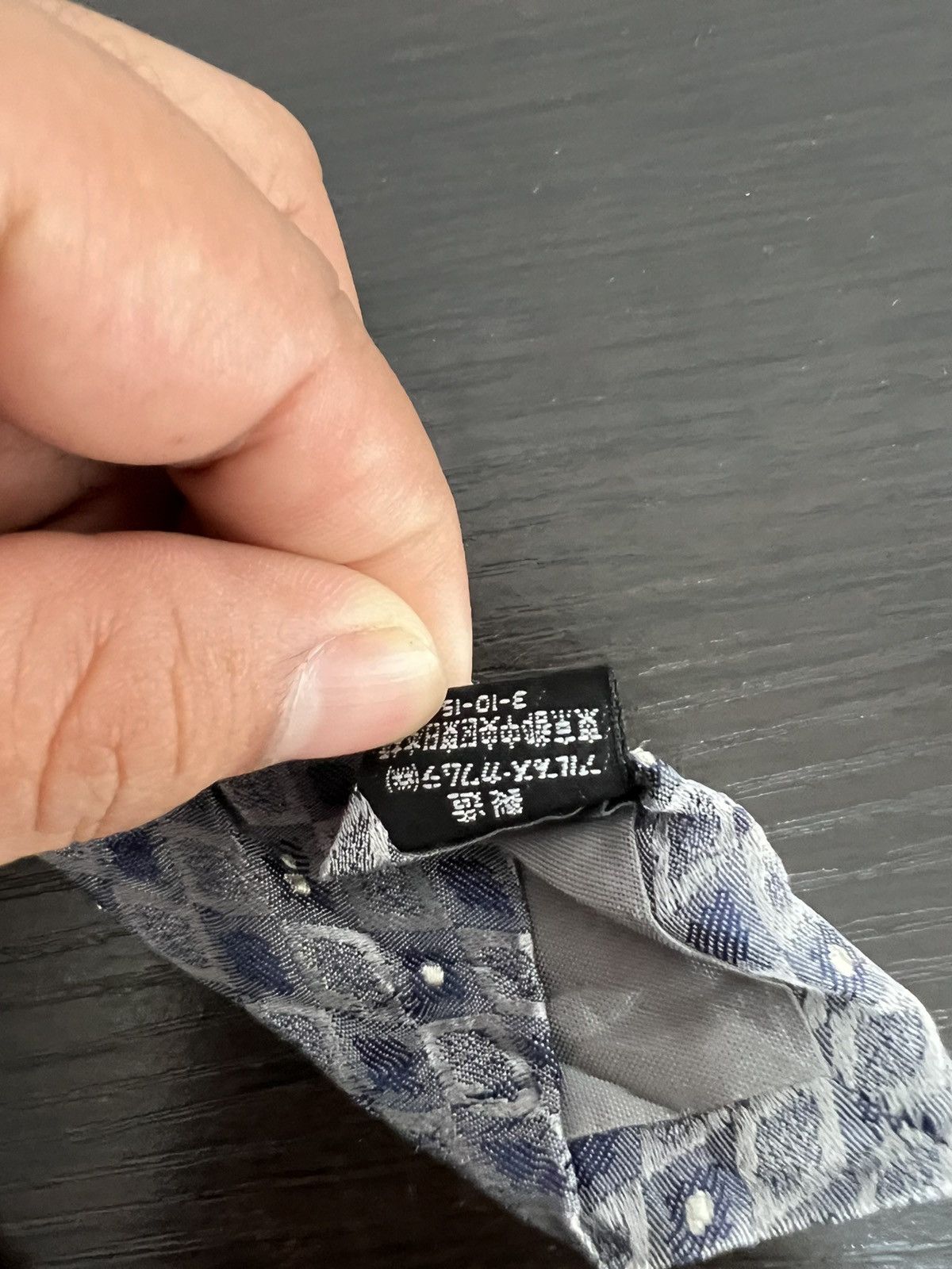 Pierre Balmain Pierre Balmain Silk Tie Size ONE SIZE - 7 Thumbnail