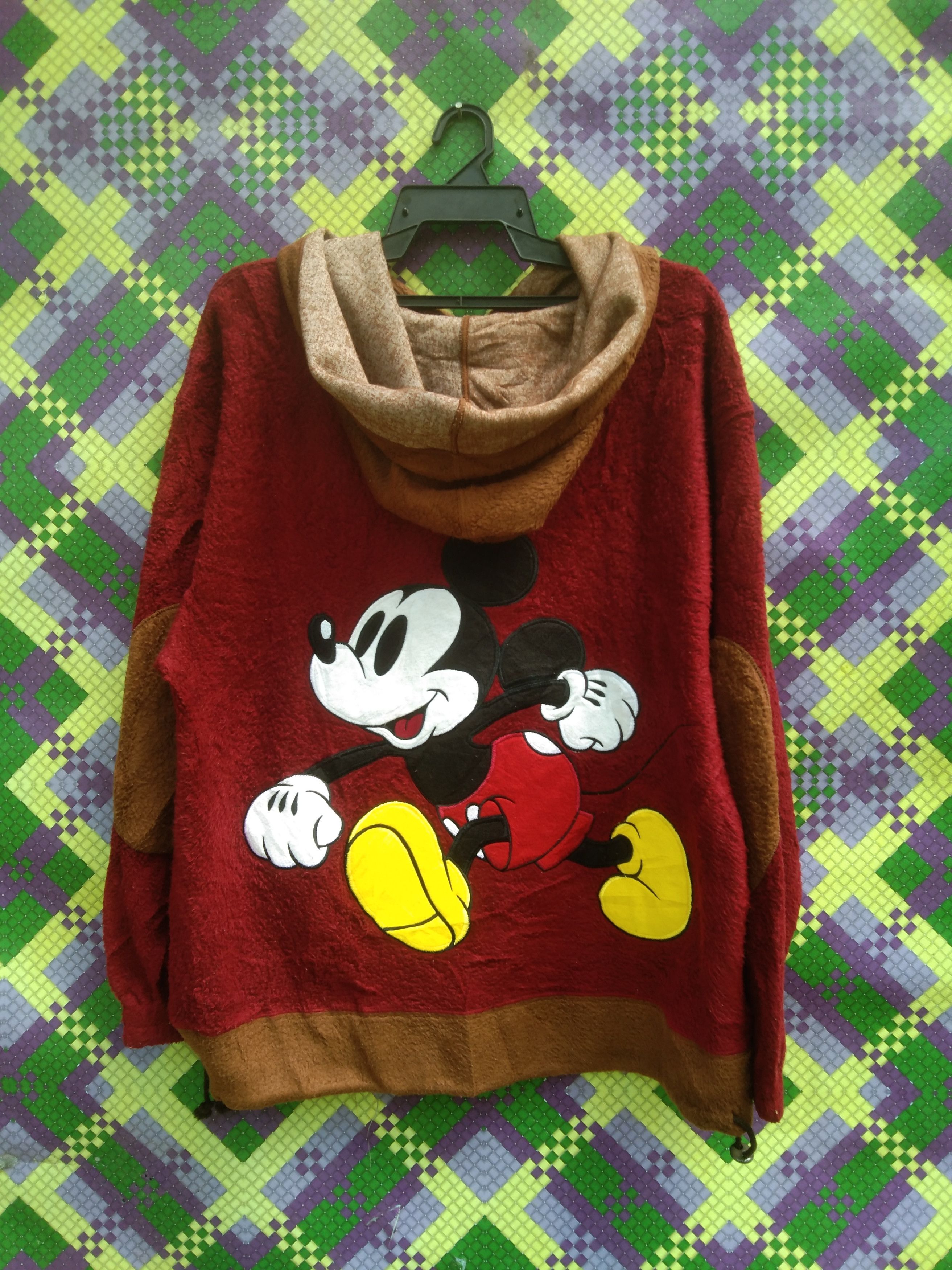 Mickey Mouse FALL WINTER MICKEY MOUSE MEN'S FLEECE HOODIE Size US L / EU 52-54 / 3 - 3 Thumbnail