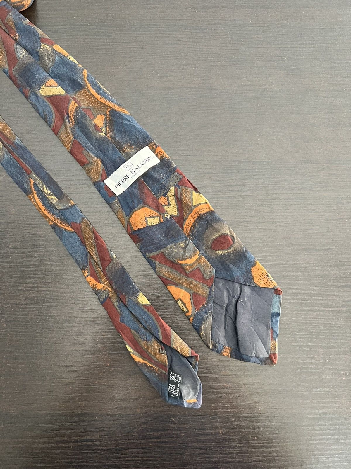 Pierre Balmain Vintage Pierre Balmain Silk Tie Size ONE SIZE - 4 Thumbnail