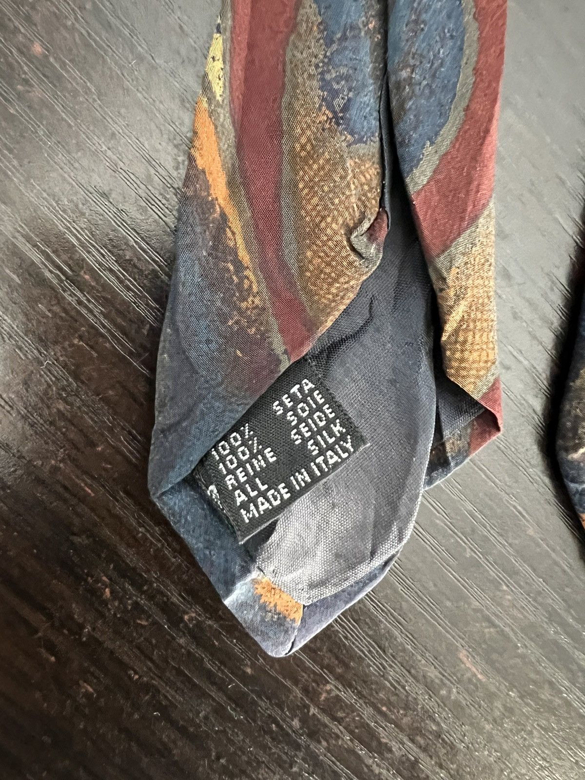 Pierre Balmain Vintage Pierre Balmain Silk Tie Size ONE SIZE - 6 Thumbnail