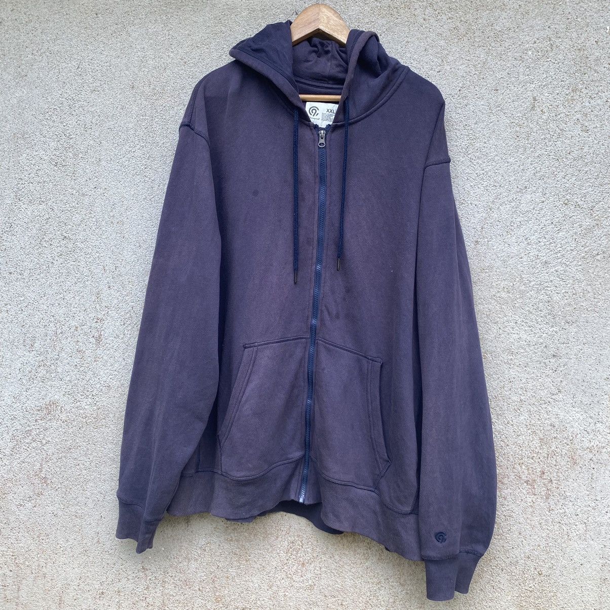 Champion 💥SICK💥Thrashed Faded Champion Zipper ERD GRUNGE Hoodie Size US XXL / EU 58 / 5 - 1 Thumbnail