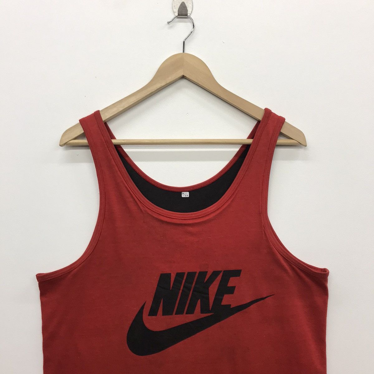 Nike × Vintage Rare!! Vintage Nike Air Jordan Tank Top Reversible Tee 80s Size US M / EU 48-50 / 2 - 3 Thumbnail
