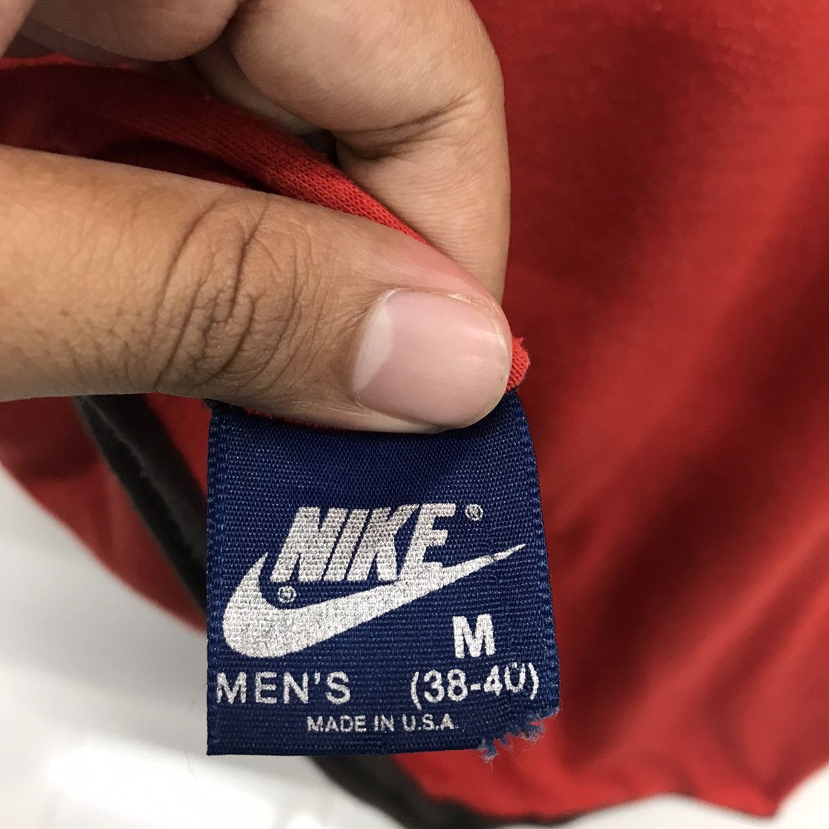 Nike × Vintage Rare!! Vintage Nike Air Jordan Tank Top Reversible Tee 80s Size US M / EU 48-50 / 2 - 13 Thumbnail