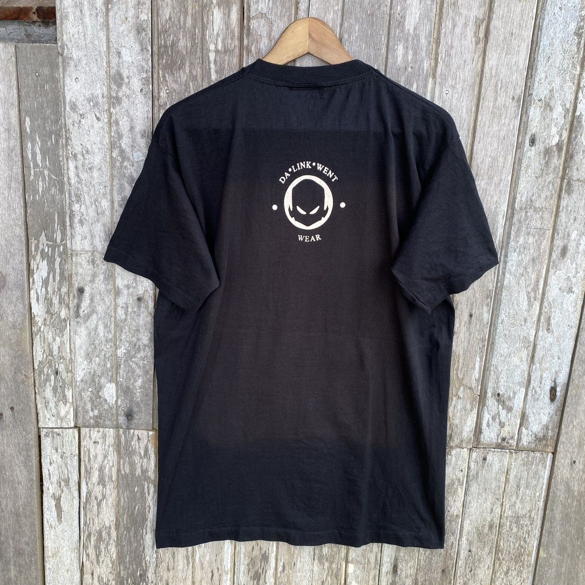 Vintage 💥SICK💥Vintage 90s Da Link Went ERD GRUNGE GRAIL TEE Size US L / EU 52-54 / 3 - 2 Thumbnail