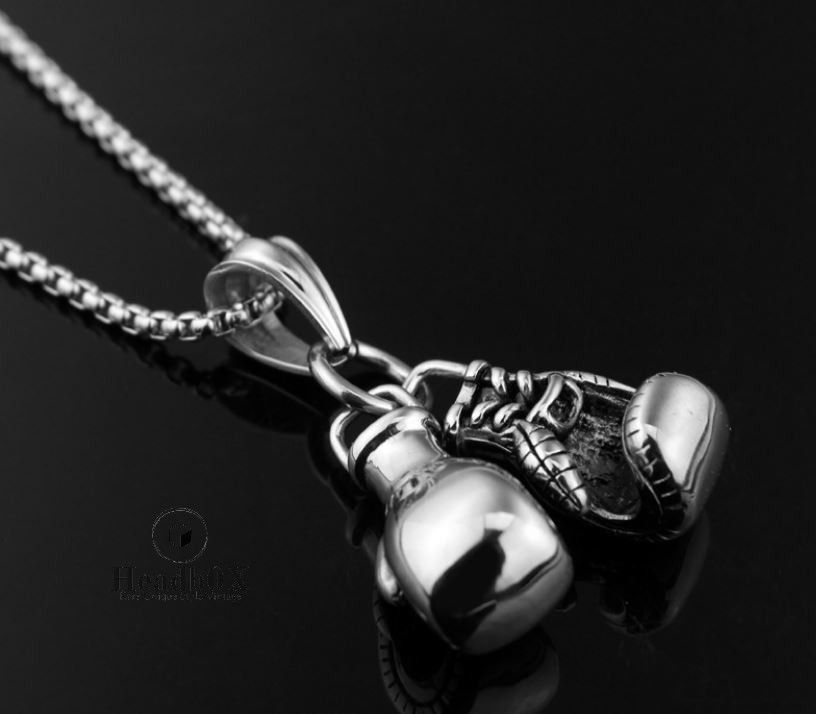 Jewelry Mini Boxing Glove Necklace Size ONE SIZE - 2 Thumbnail